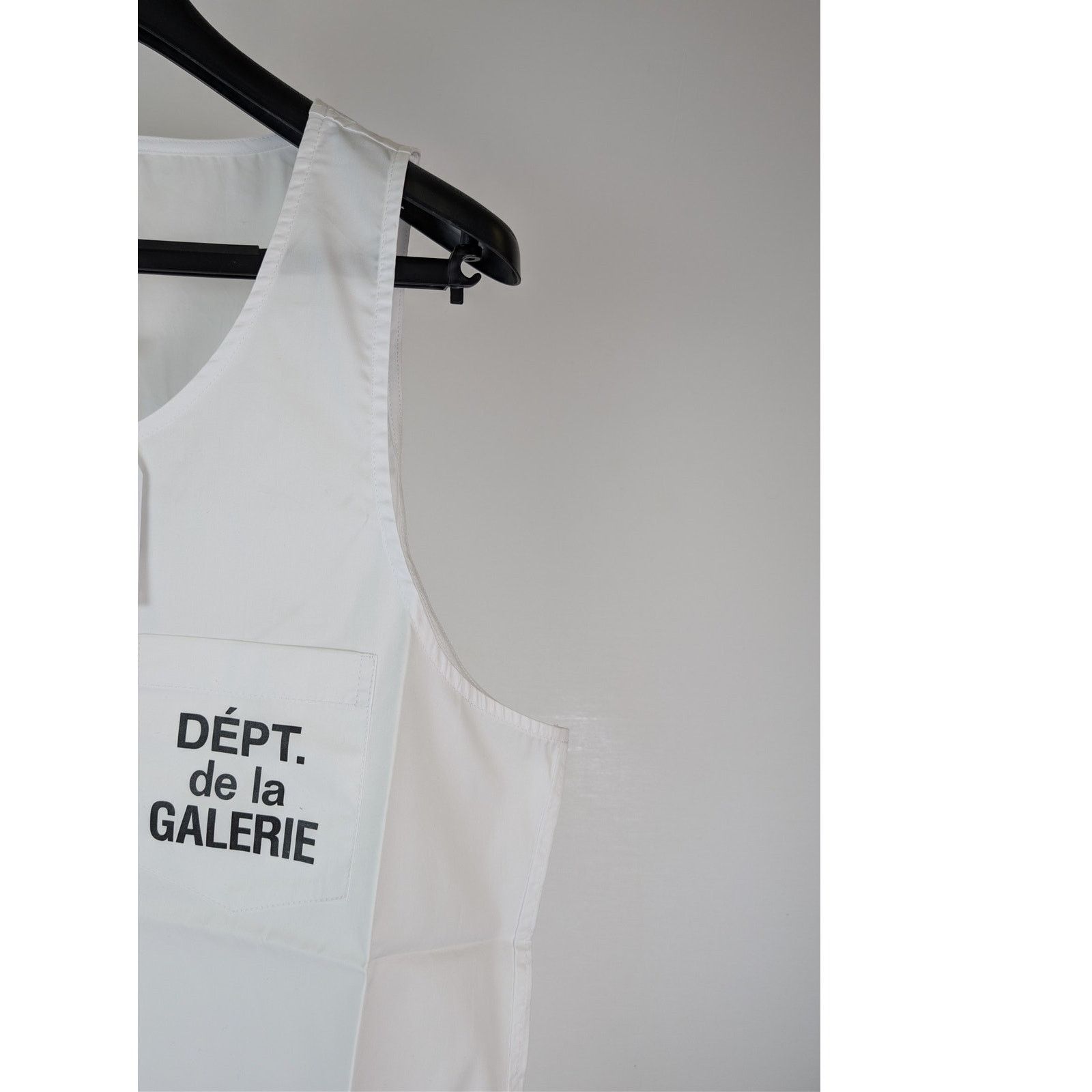 Gallery Dept. o1rshd1 Resort Sleeveless Cotton-Poplin Top in White XXL Size US XXL / EU 58 / 5 - 7 Thumbnail