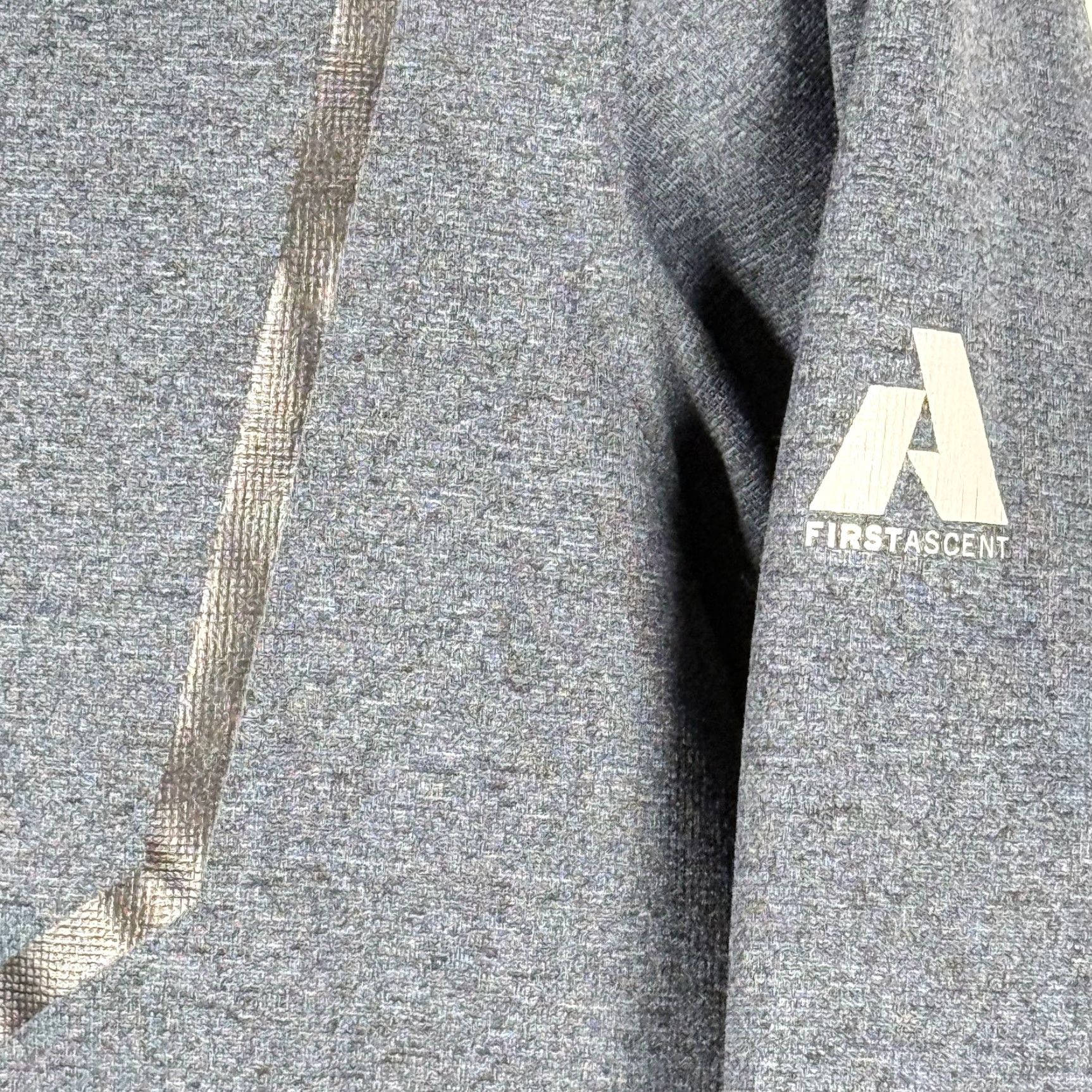 Eddie Bauer Eddie Bauer First Ascent Full Zip Shell Jacket Gray Thumbhole Mens - Medium Jacket Size US M / EU 48-50 / 2 - 5 Thumbnail