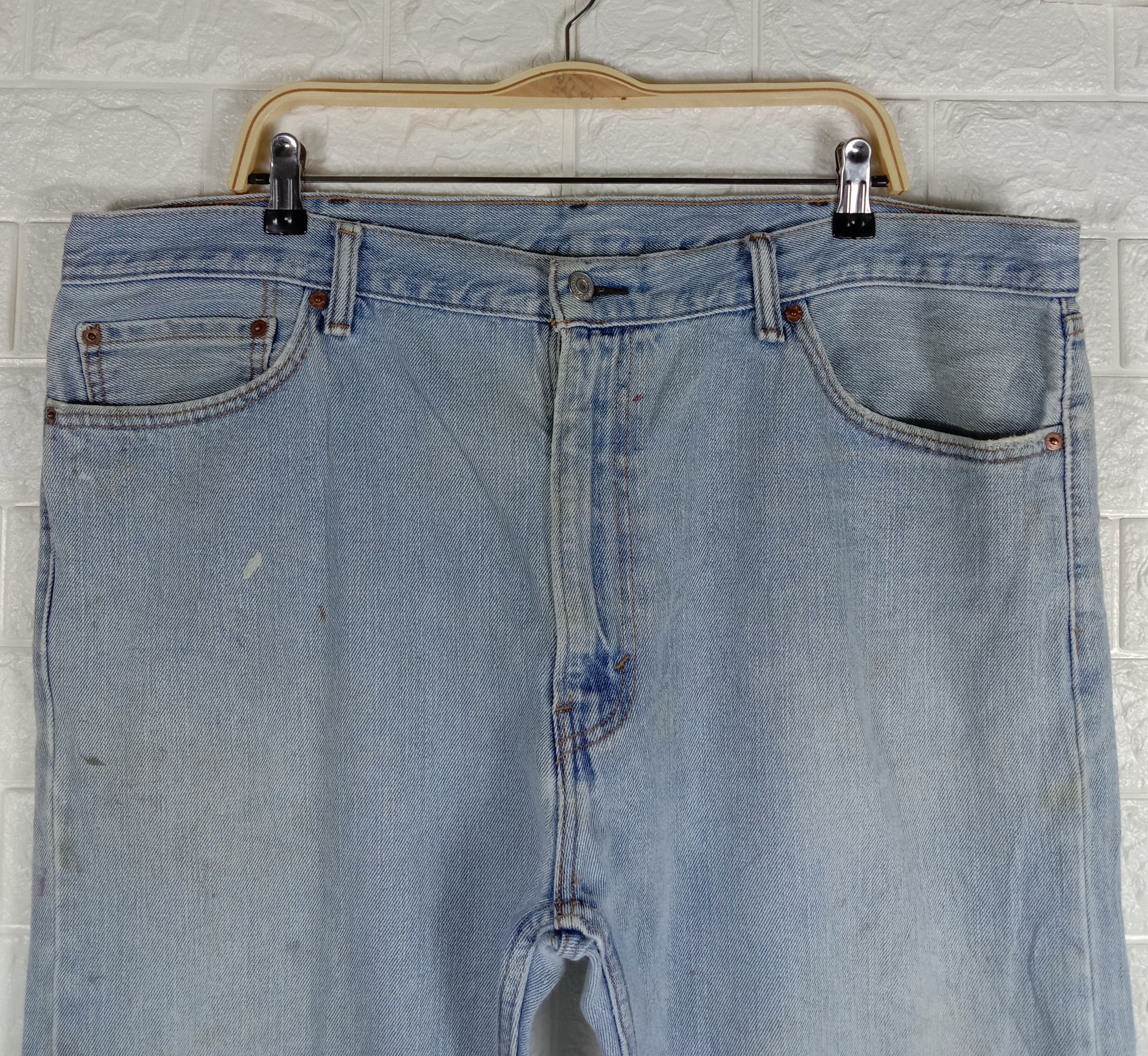 Levi's Vintage Levi's 505 Jeans Light Wash Regular Fit Denim Size US 42 / EU 58 - 2 Thumbnail