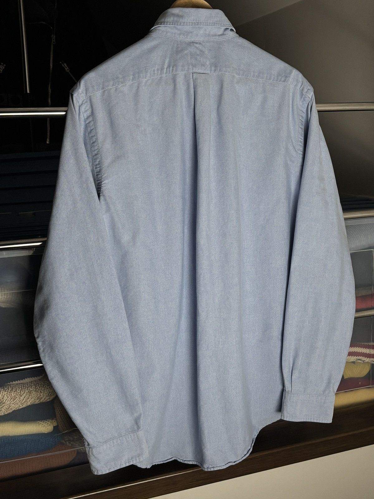 Ralph Lauren Ralph Lauren classic blue long sleeve vintage oxford shirt Size US L / EU 52-54 / 3 - 5 Thumbnail