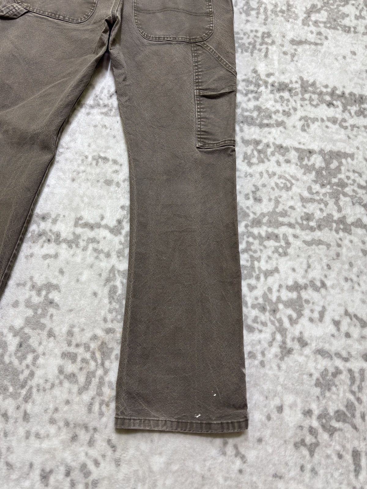 Dickies Vintage Brown Workwear Carpenter Pants Sun Faded Distressed Size US 32 / EU 48 - 14 Thumbnail