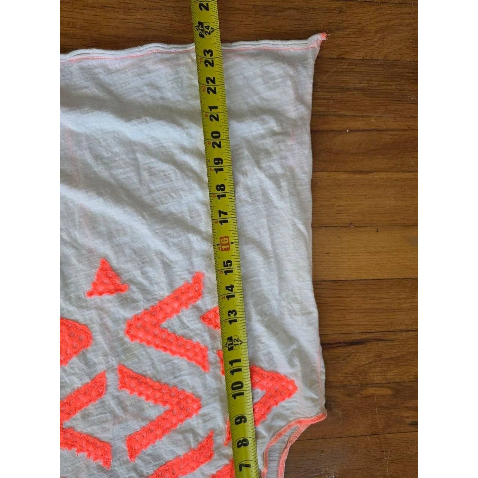 Free People Free People neon pink and white tank top S/P A001939 Size S / US 4 / IT 40 - 4 Thumbnail