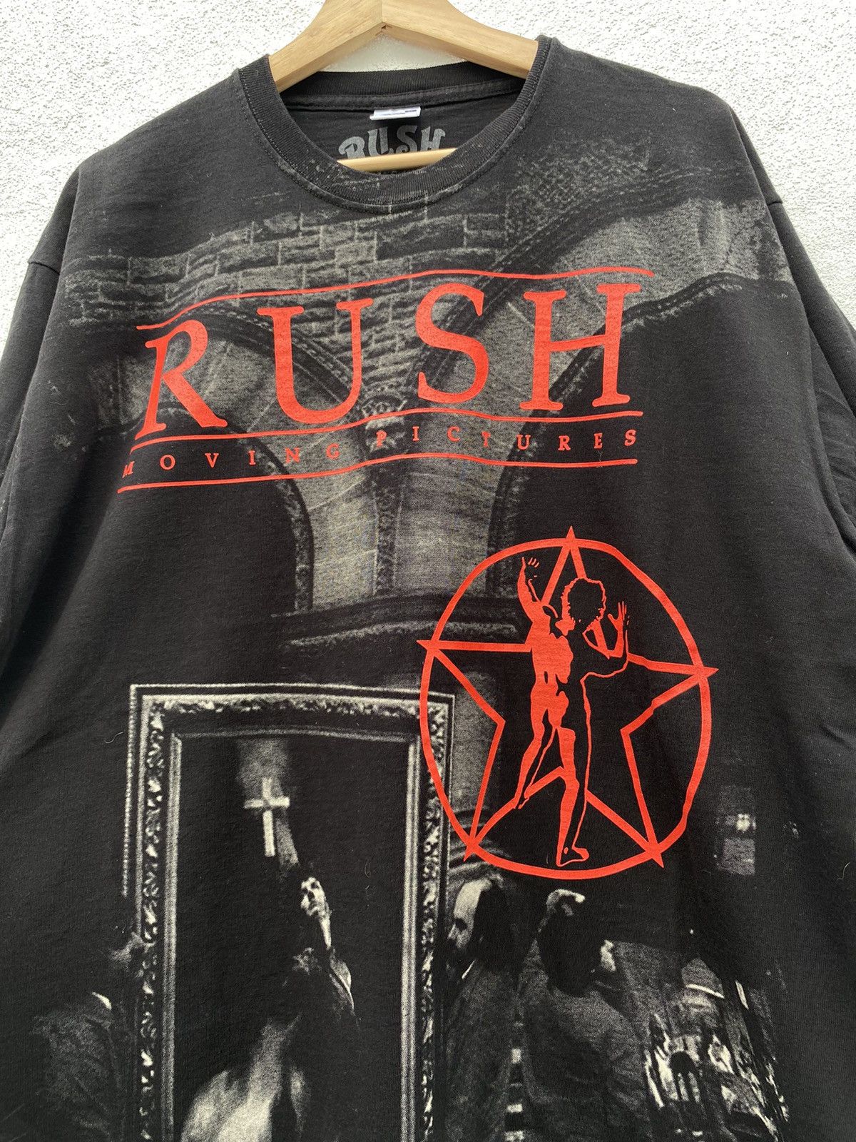 Band Tees × Vintage Vintage Y2K Rush Band Overprint Size US XL / EU 56 / 4 - 3 Thumbnail