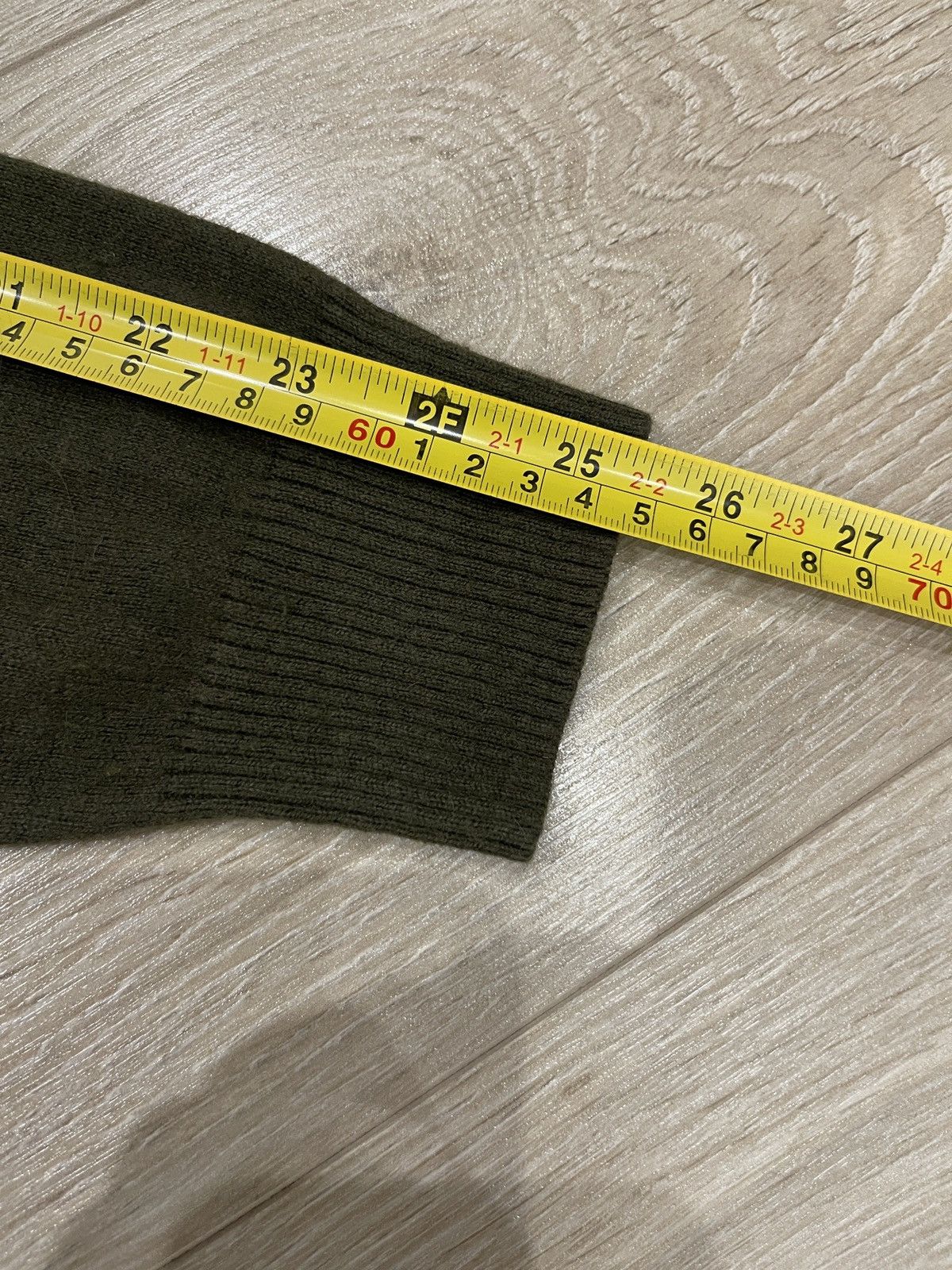 Lyle & Scott Lyle & Scott Wool Jumper XL Olive Green Knitted Sweater Size US XL / EU 56 / 4 - 7 Thumbnail