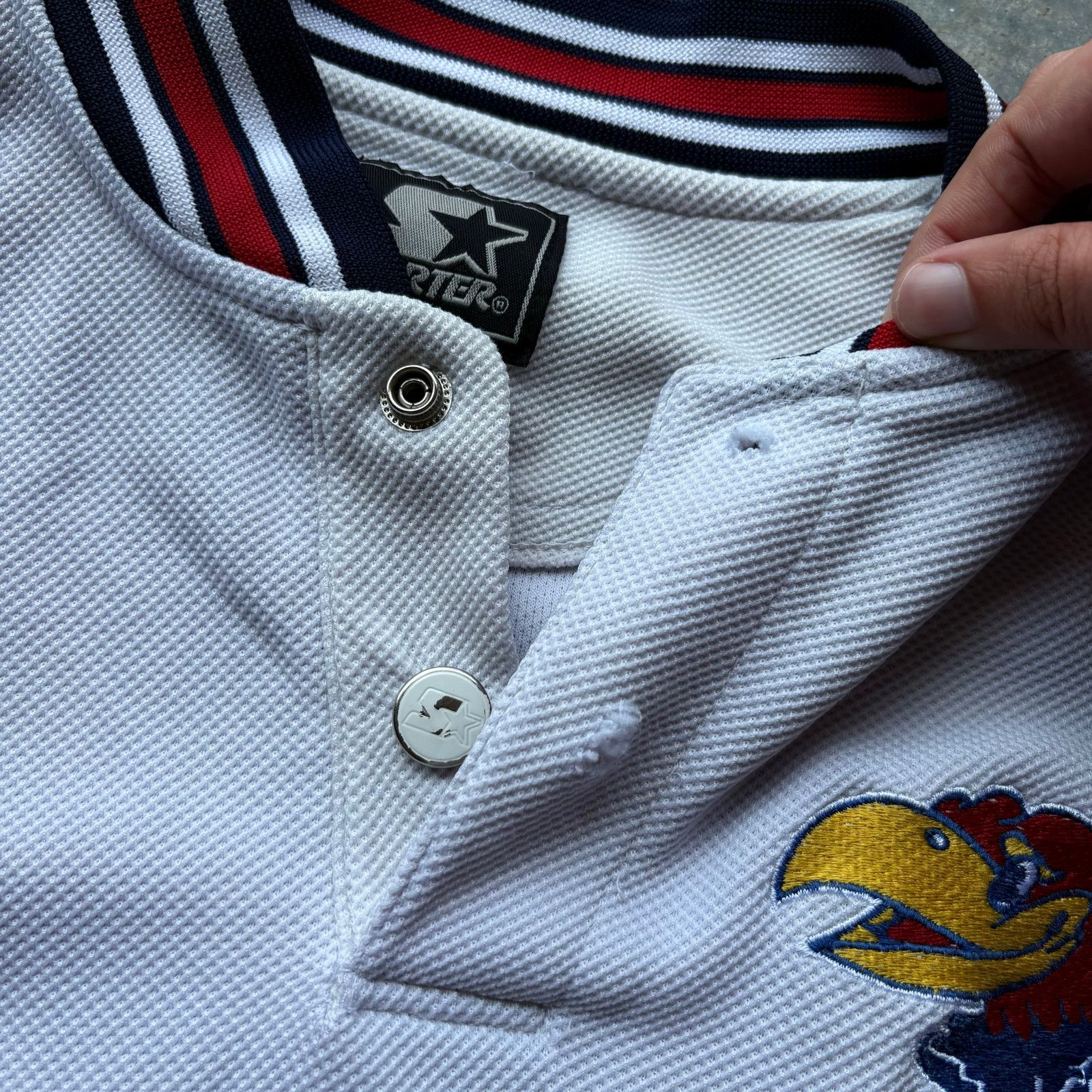 Starter Vintage Kansas City Jay hawks NCAA Starter polo Size US L / EU 52-54 / 3 - 3 Thumbnail