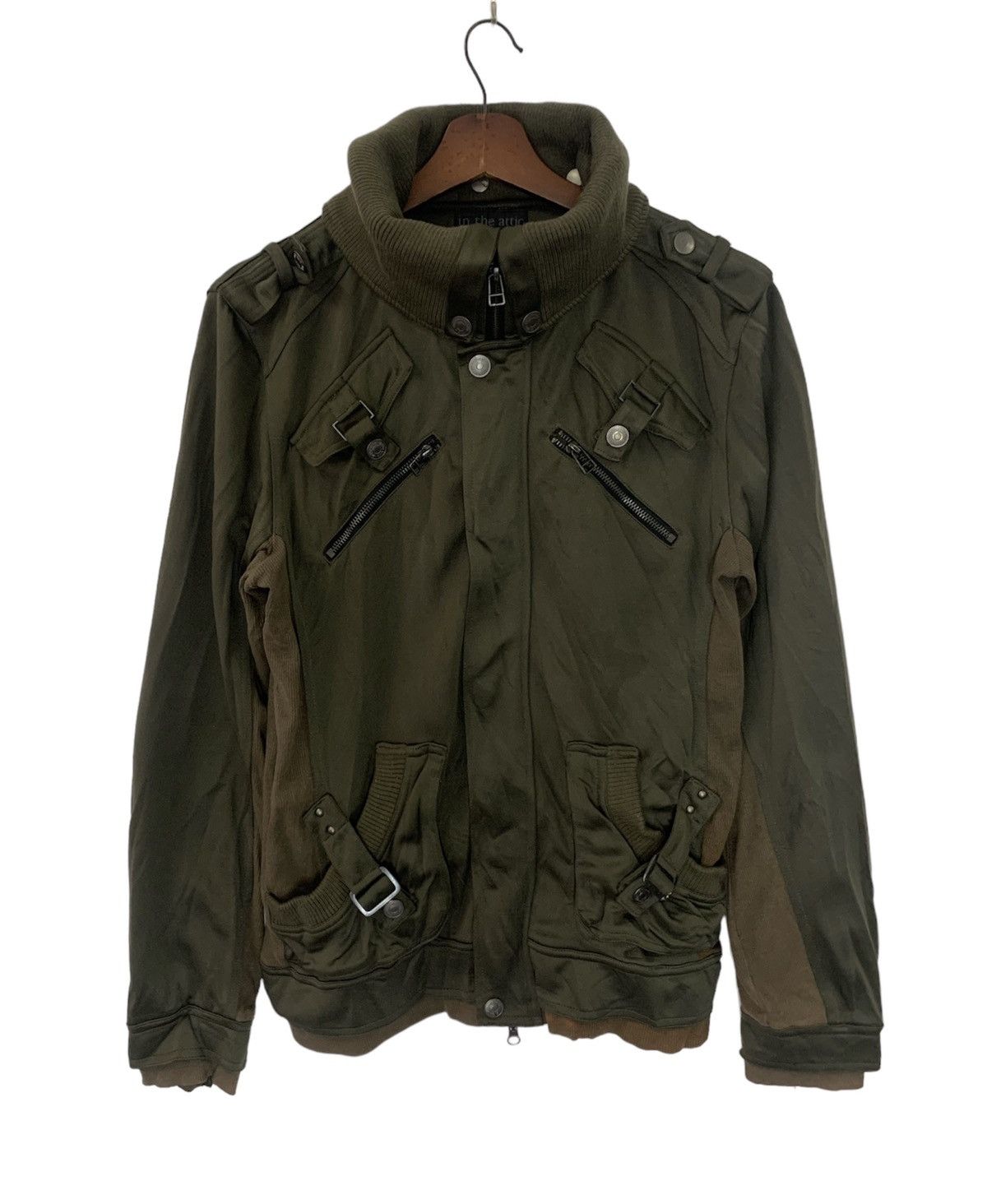 image of Hysteric Glamour x In The Attic Apocalypse Bono Share Spirit Lgb Goa in Washed Gray (Size Medium)