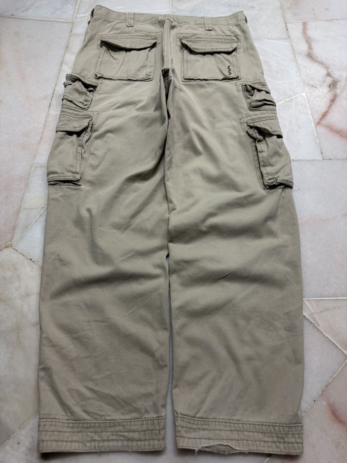PPFM INSANE 3D POCKET VINTAGE USRN 95705 PLUGG CARGO DISTRESS Size US 34 / EU 50 - 17 Thumbnail