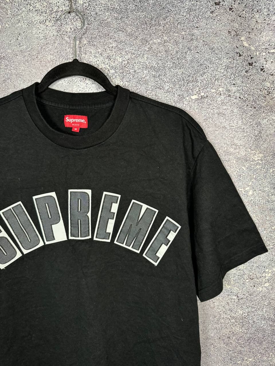 Supreme SS20 Supreme Arc Applique S/S Top Black Tee Medium Size US M / EU 48-50 / 2 - 2 Thumbnail