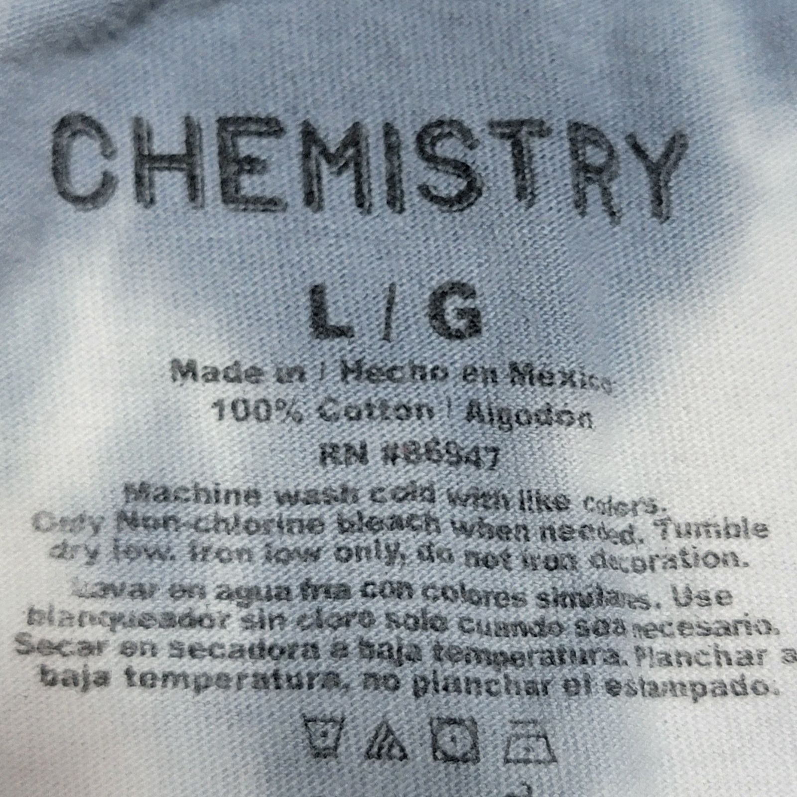 Chemistry Chemistry Crop Tee "...Only Positive Vibes..." Size Large Size L / US 10 / IT 46 - 4 Thumbnail