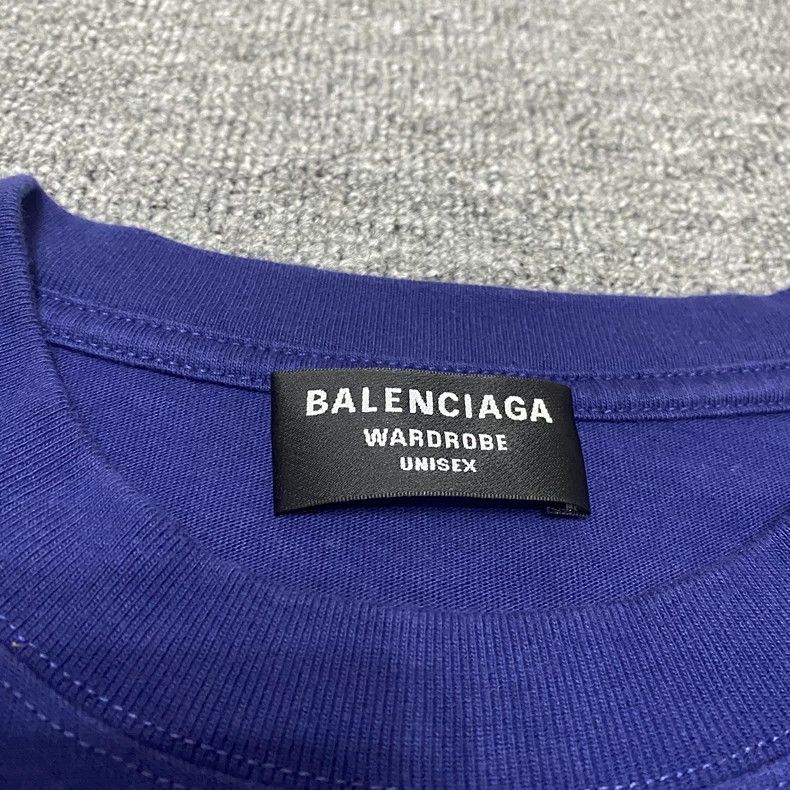 Balenciaga Balenciaga Logo Short Sleeve Size US L / EU 52-54 / 3 - 5 Thumbnail