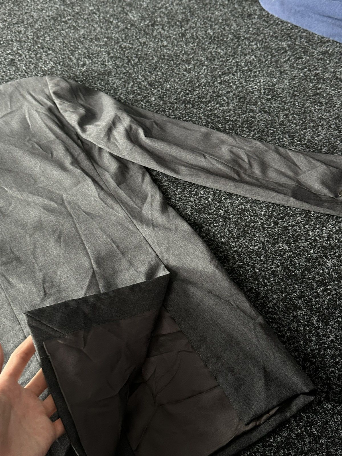 Loro Piana × Vintage 70s vintage Loro Piana Blazer Jacket gray 100% lana Size US XL / EU 56 / 4 - 12 Thumbnail