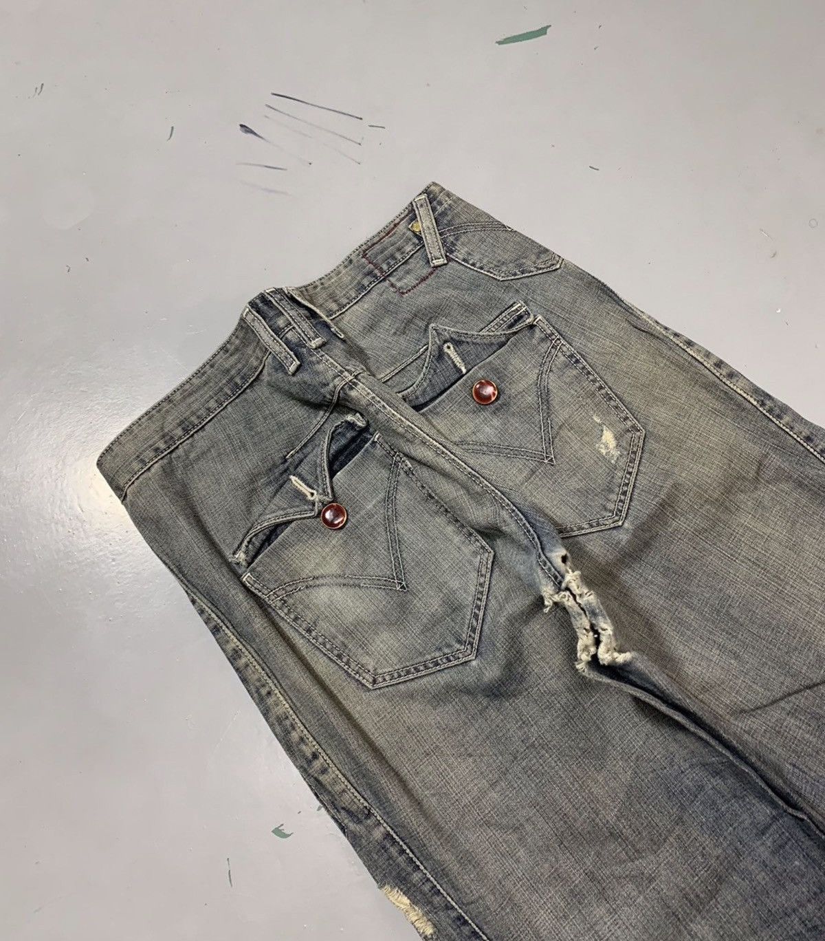 Levi's Vintage Levi’s engineer jeans denim Size US 32 / EU 48 - 3 Thumbnail