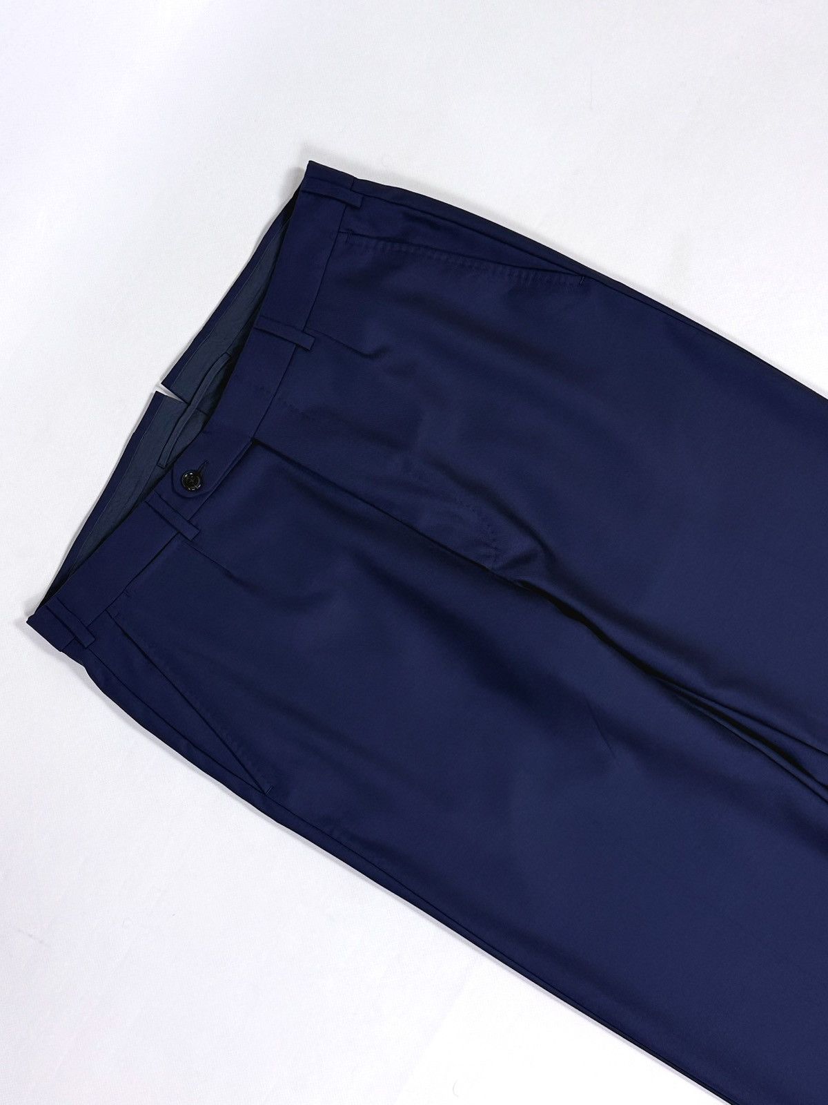 Ermenegildo Zegna Ermenegildo Zegna Wool Straight Trousers Size US 33 - 9 Thumbnail
