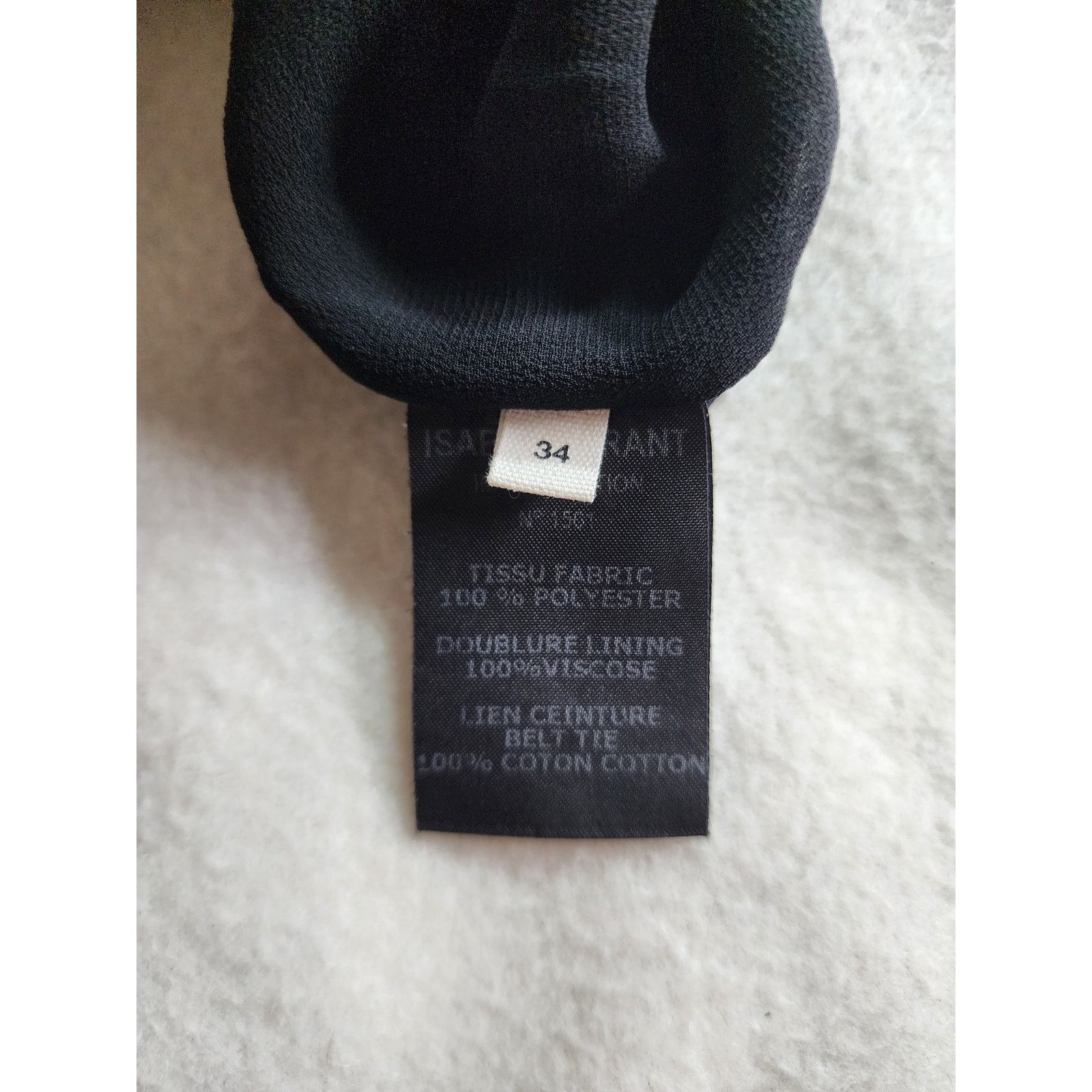 Isabel Marant Isabel Marant Étoile Skirt Black 34 XS Drawstring Pockets Size 25" / US 0 / IT 36 - 4 Thumbnail