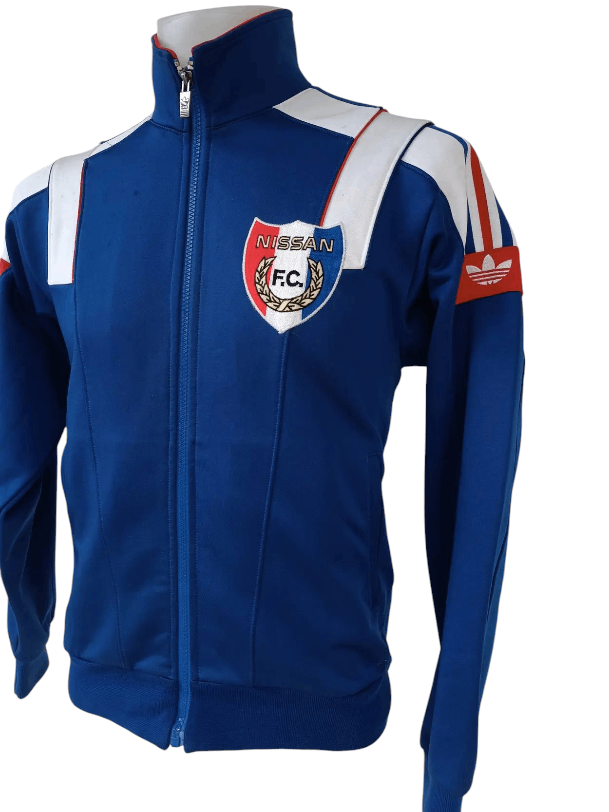 Adidas × Vintage Vintage Adidas NISSAN FC Zipper Sweater Size US L / EU 52-54 / 3 - 2 Thumbnail