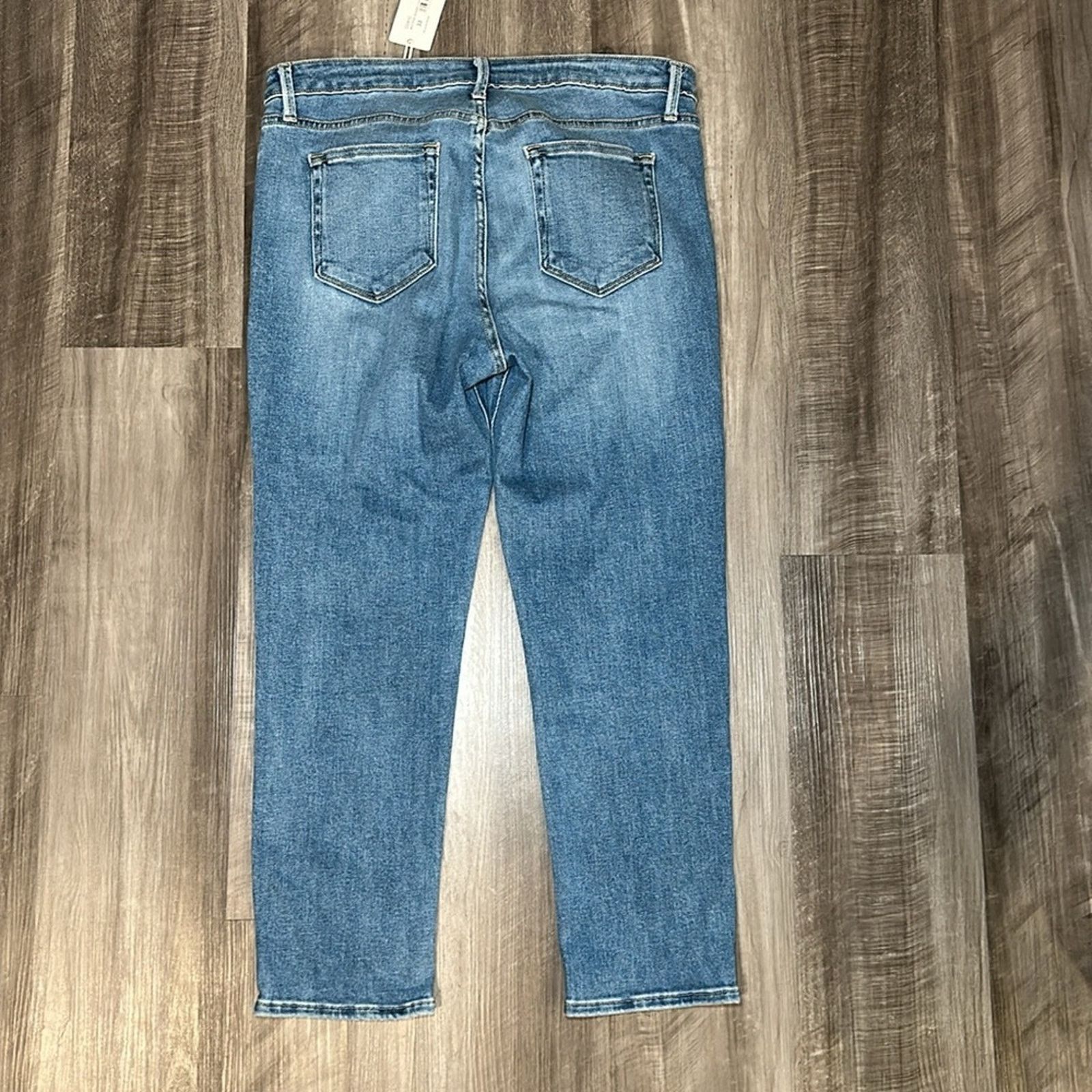 Other Just Black Mid Rise Skinny Capri Jeans - 33 Size 33" - 2 Thumbnail