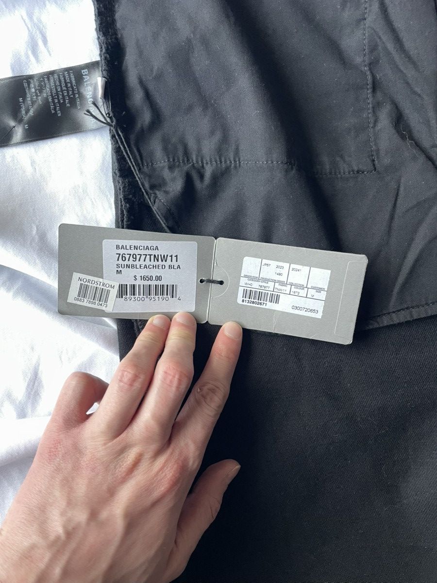 Balenciaga Balenciaga Size Tag Baggy Jeans Size US 34 / EU 50 - 7 Thumbnail