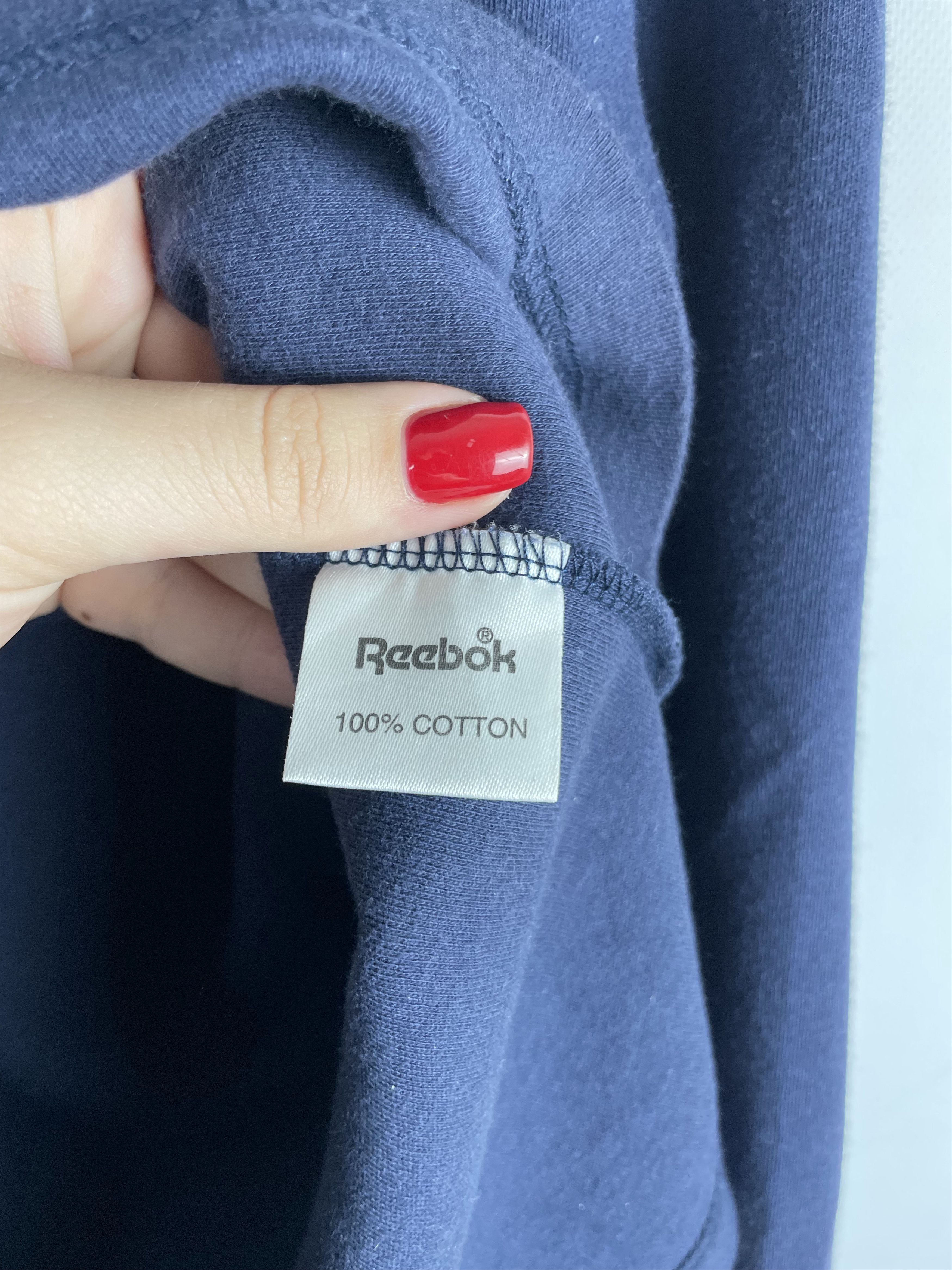 Reebok Reebok Vintage Navy Blue Golf Sleeve Longsleeve T-Shirt Size US M / EU 48-50 / 2 - 6 Thumbnail