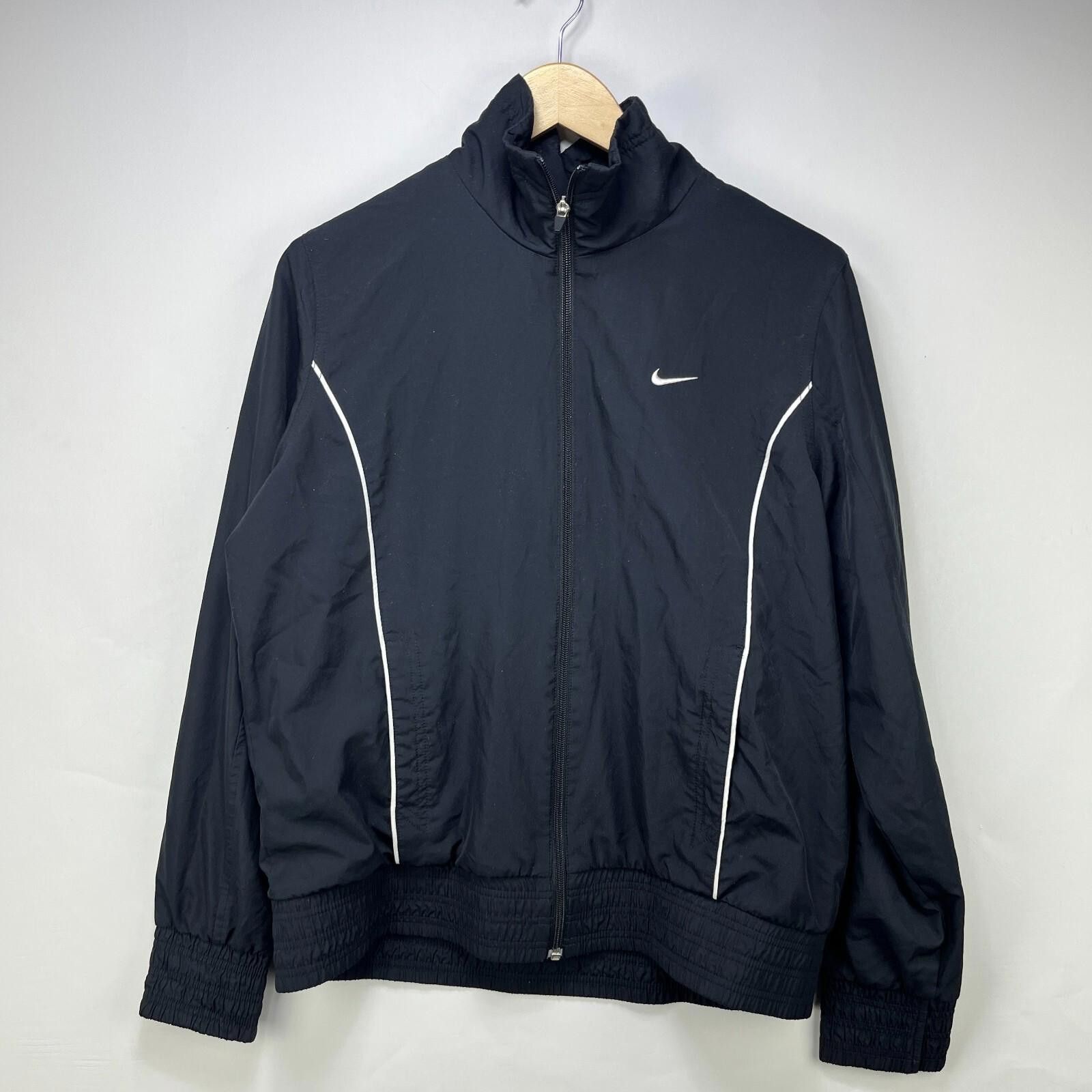 Nike Vintage Y2K Nike Swoosh Windbreaker Jacket Womens XL Size XL / US 12-14 / IT 48-50 - 1 Thumbnail