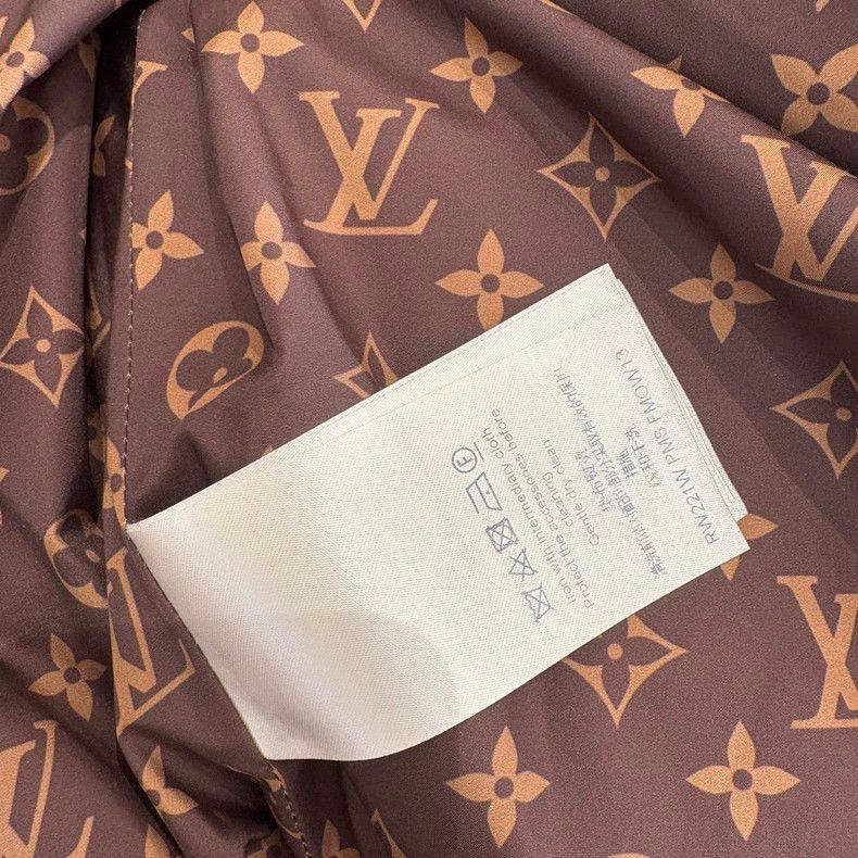 Louis Vuitton Louis Vuitton Black-brown presbyopic down jacket Size XS / US 0-2 / IT 36-38 - 8 Thumbnail