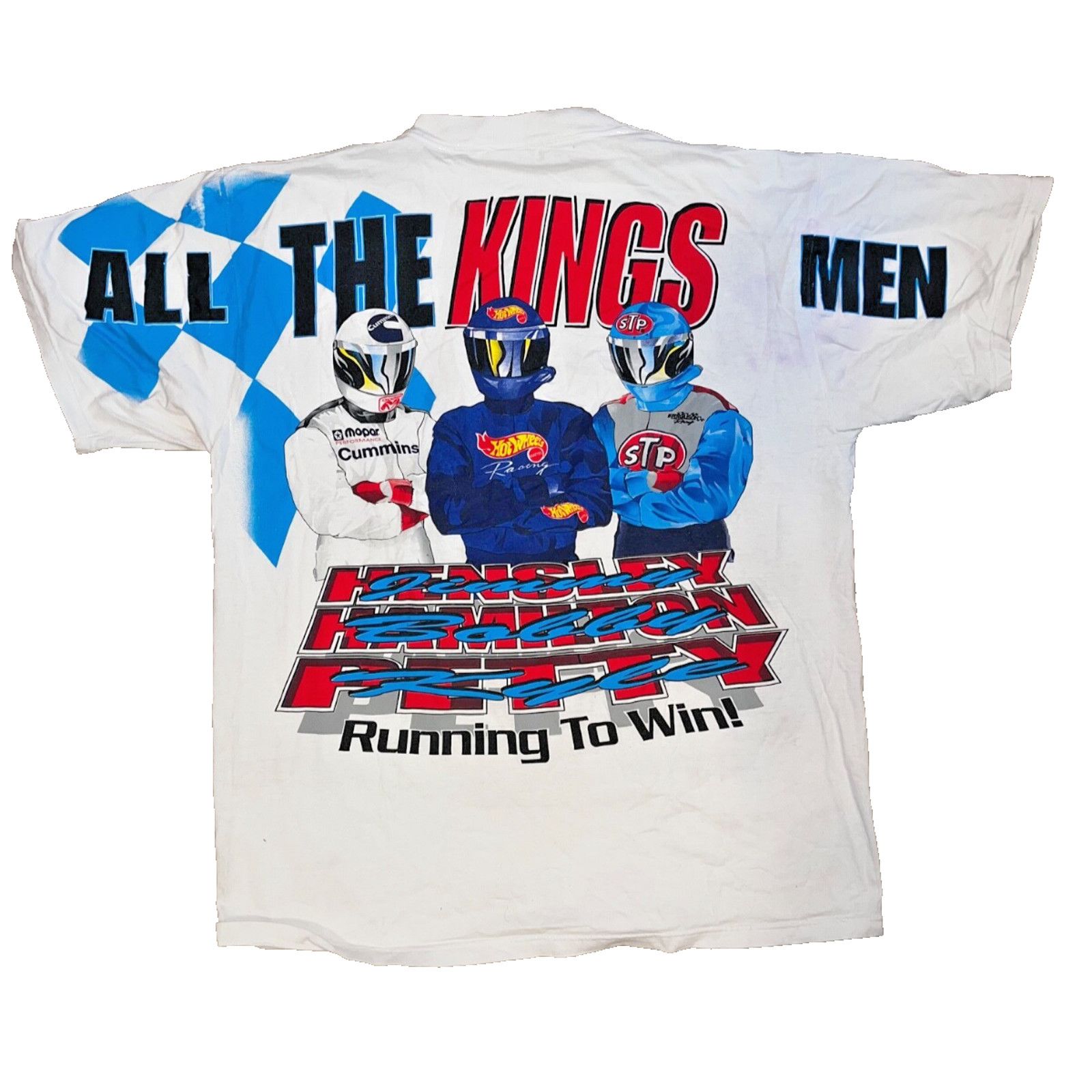 NASCAR Petty Enterprises AOP NASCAR T-Shirt XL All The Kings Men Size US XL / EU 56 / 4 - 3 Thumbnail