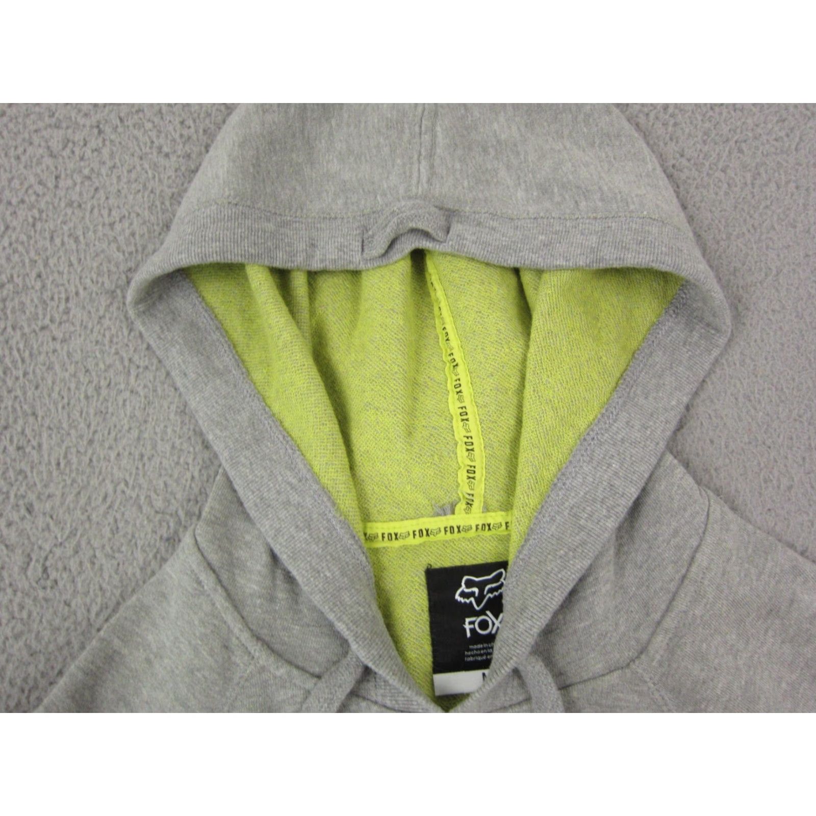 Fox Racing Fox Hoodie Womens M Gray Logo Pullover Hoodie Biker Activewear Racing Size M / US 6-8 / IT 42-44 - 4 Thumbnail