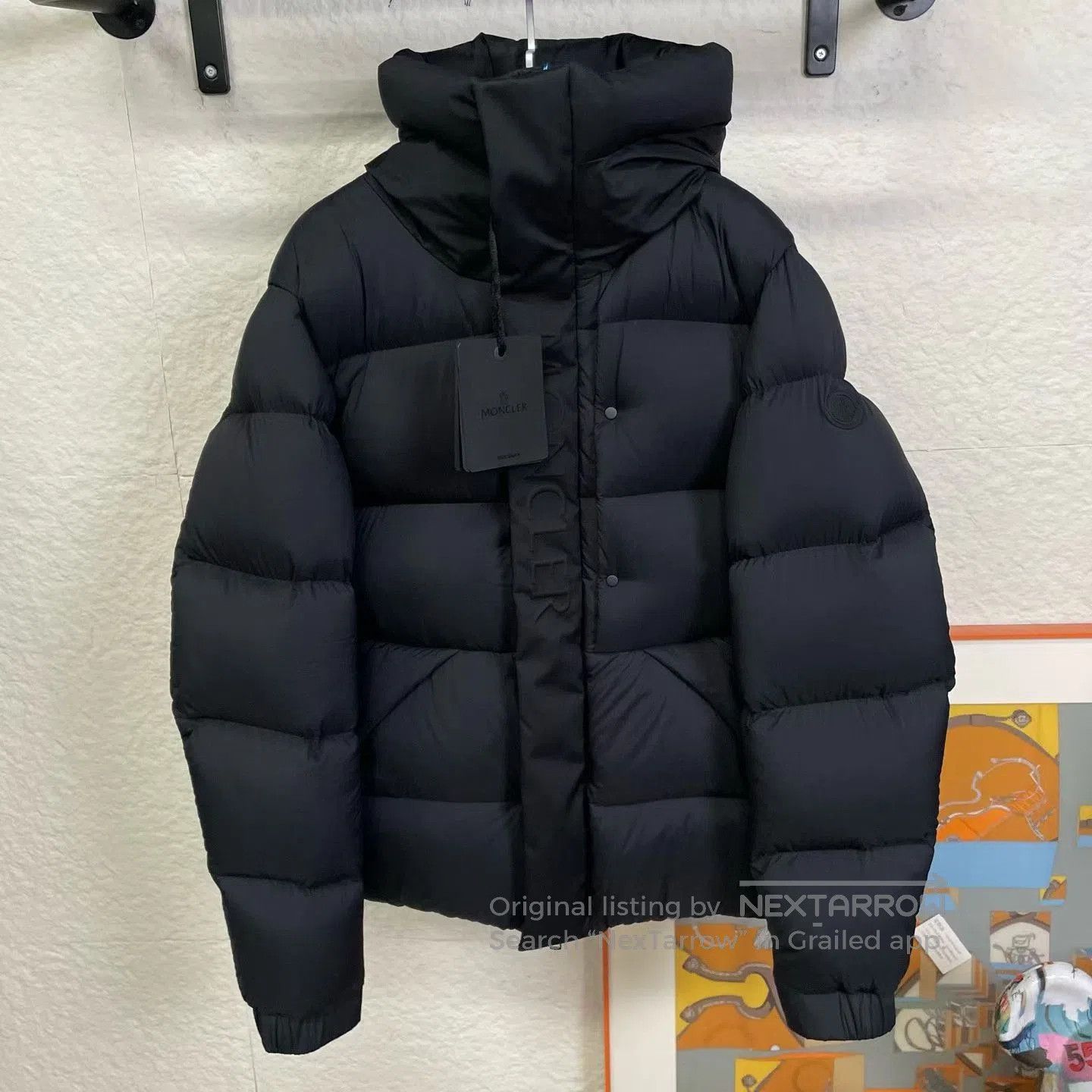 Moncler Moncler Madeira Black Down Jacket. Size US XL / EU 56 / 4 - 1 Thumbnail