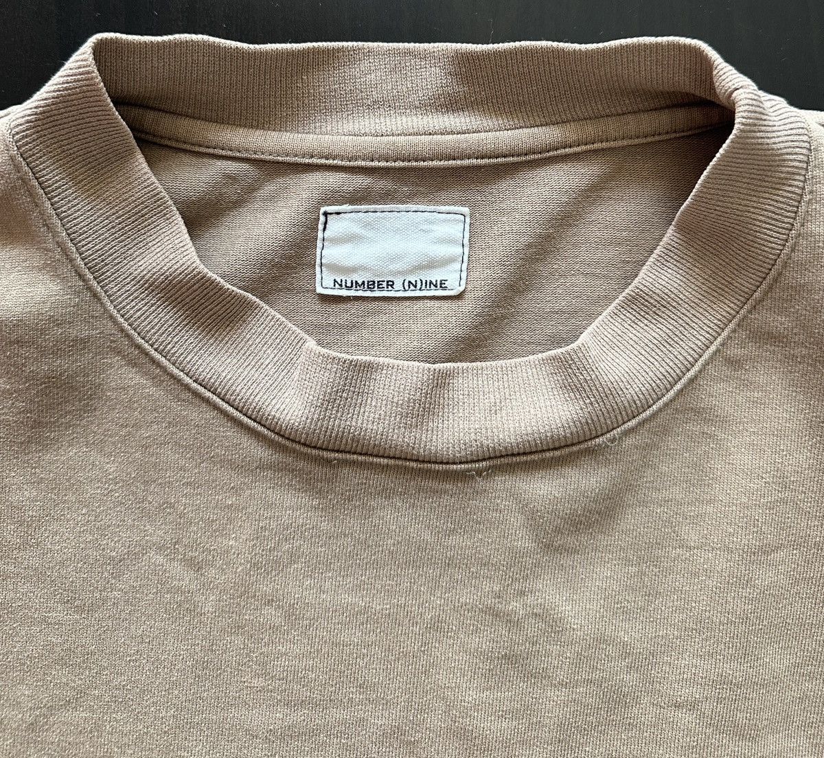 Number (N)ine Number (N)ine Oversized Panel Tee / Back Logo Size US L / EU 52-54 / 3 - 3 Thumbnail