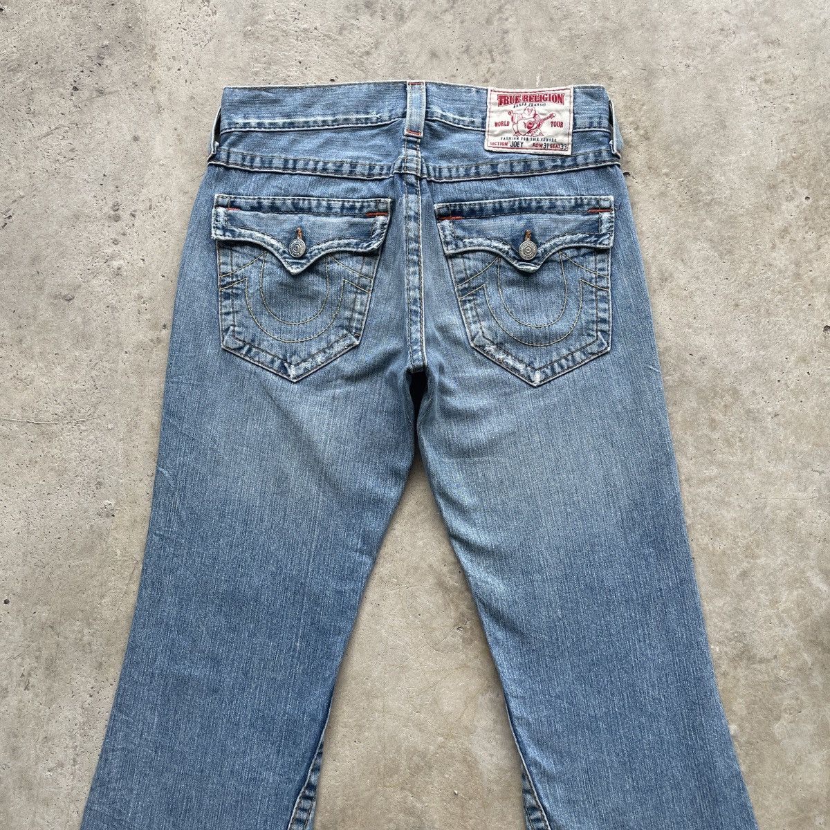 True Religion W33 Vintage True Religion Jean FLARE USA BOOTCUT Pants Denim Size US 33 - 11 Thumbnail