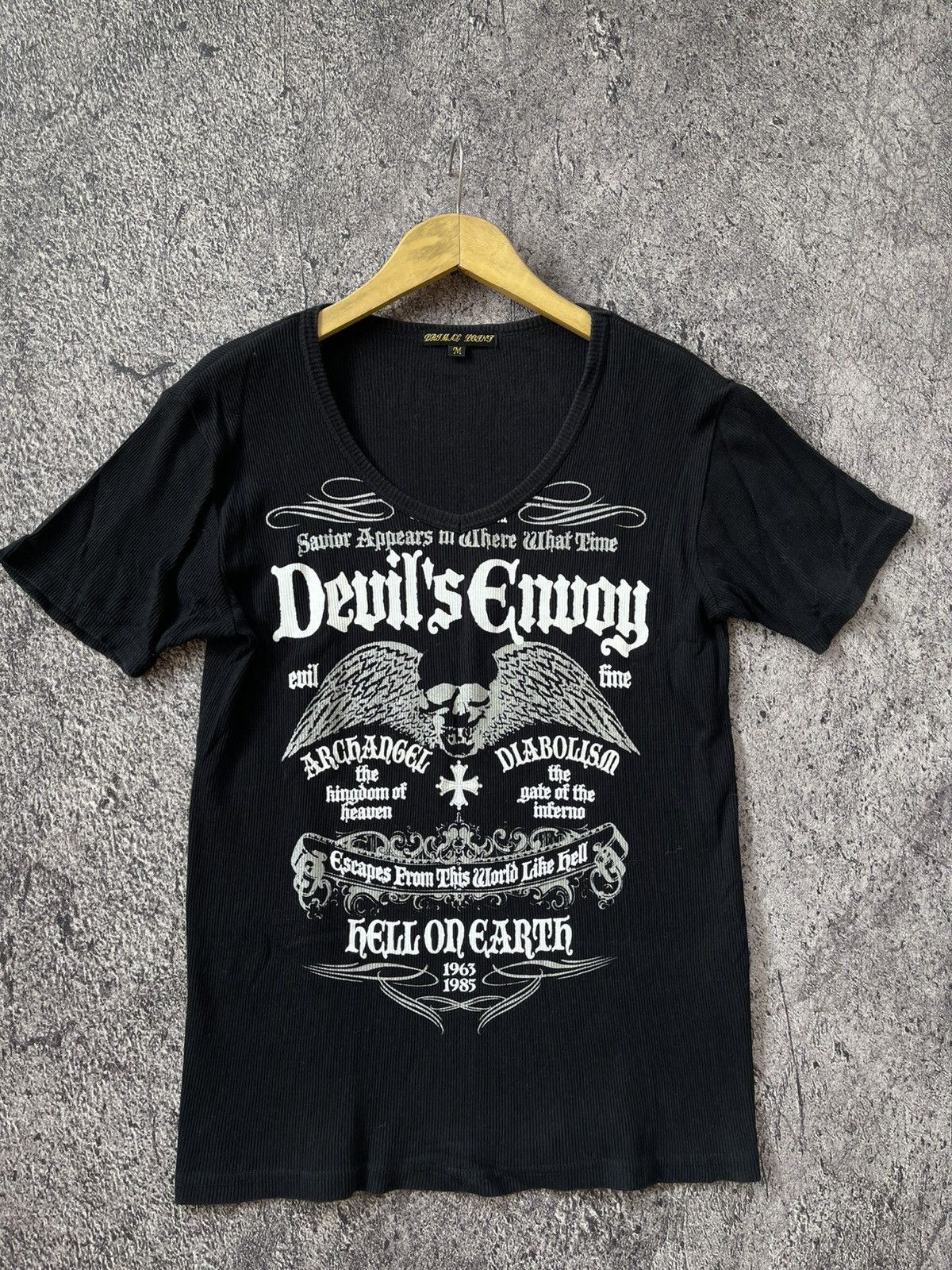 Hysteric Glamour × If Six Was Nine × Japanese Brand Y2k Devil’s Envy skull ifsixwasnine style tee Size US M / EU 48-50 / 2 - 1 Thumbnail