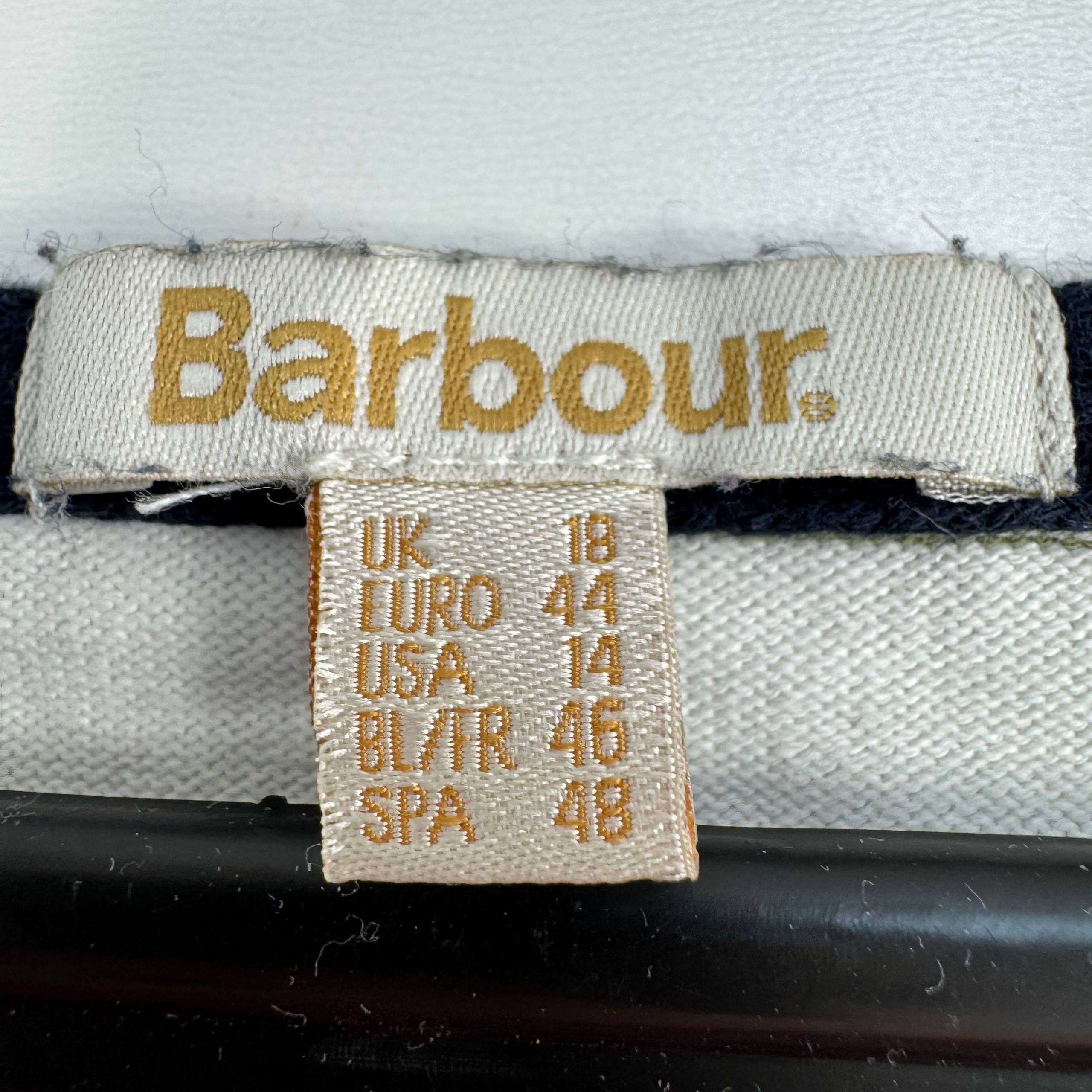Barbour Barbour Women's Striped Breton Top Long Sleeve Size UK18 Size L / US 10 / IT 46 - 3 Thumbnail
