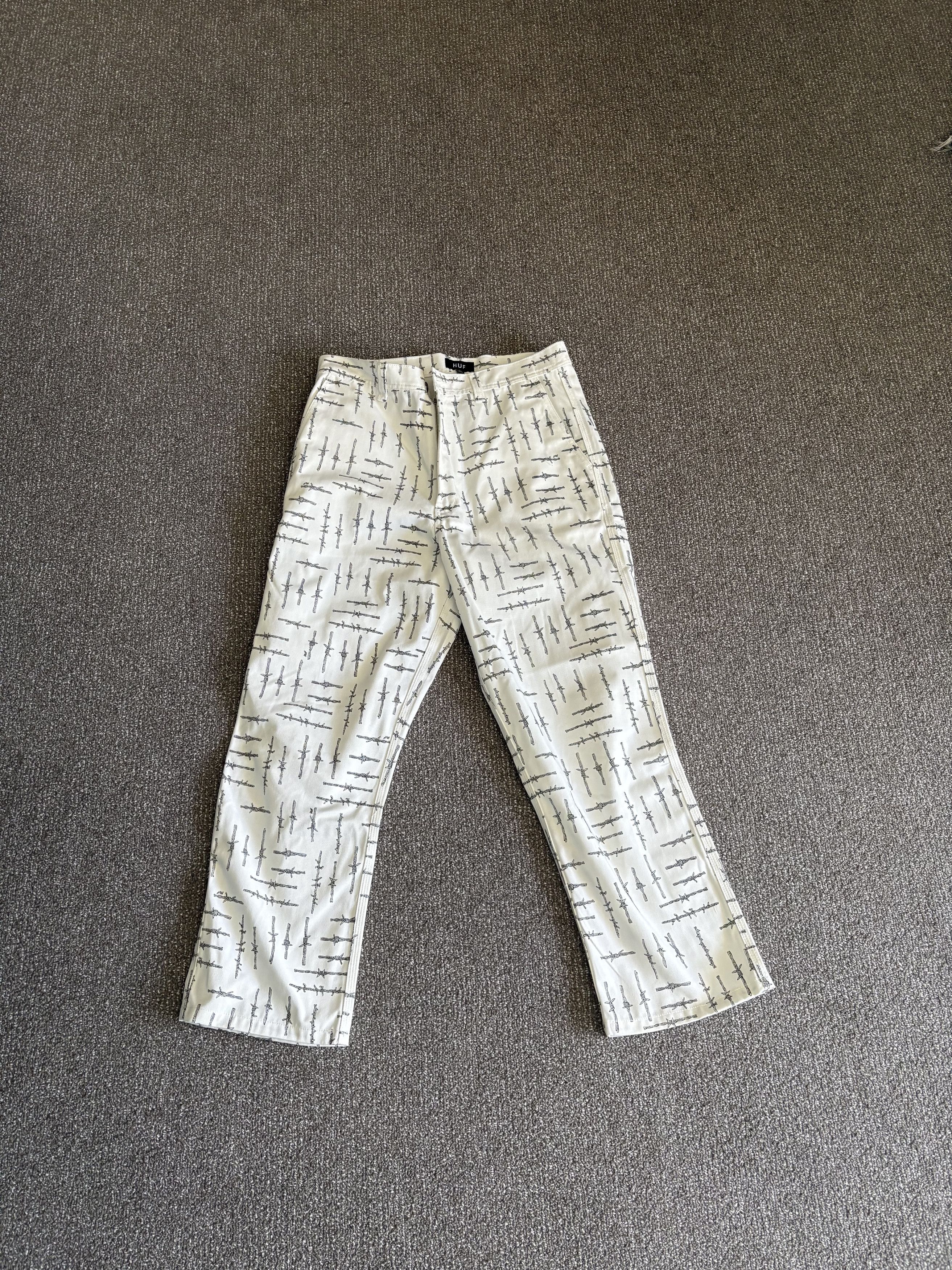 Huf Hufworldwide X-Girl Big Ups Camo Skate Pants | Grailed