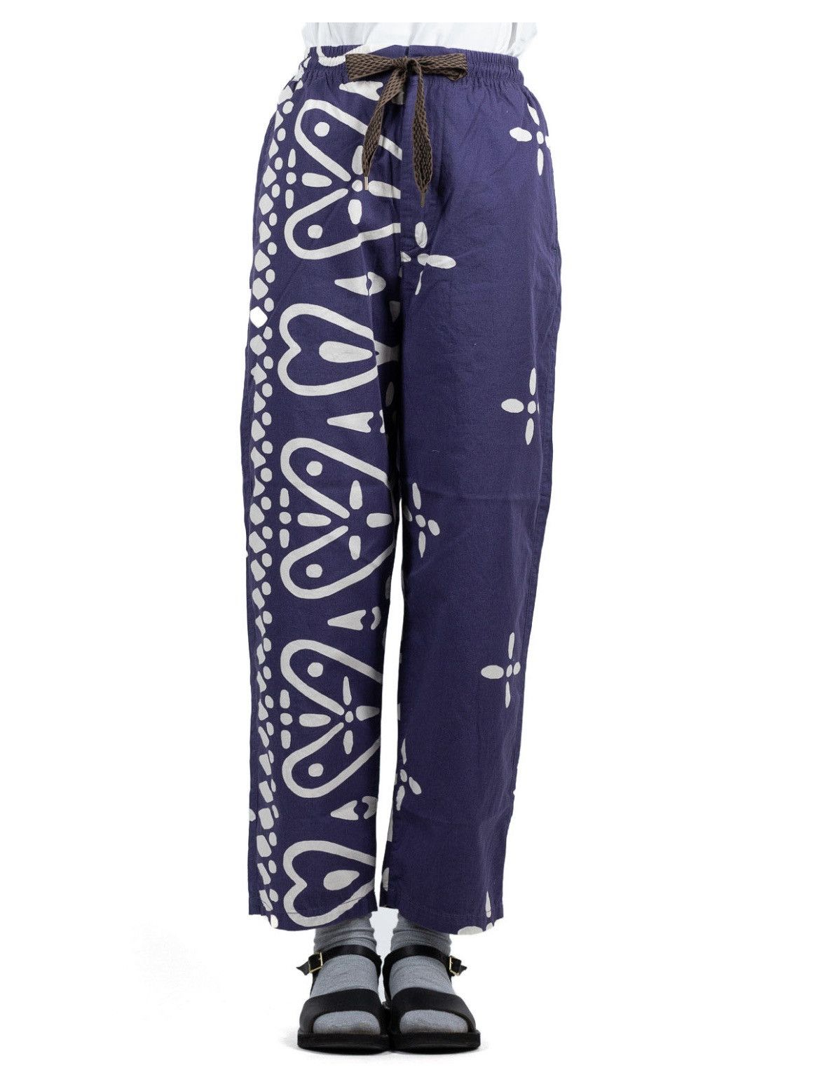 image of Kapital Combed Burberry Easy Pants in Purple, Men's (Size 34)