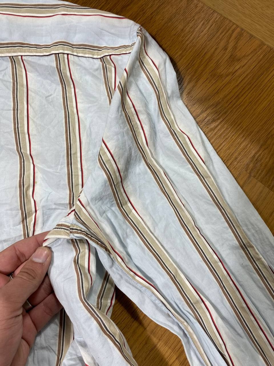 Just Cavalli Just Cavalli Stripe Vintage pocket striped shirt vintage Size US XXL / EU 58 / 5 - 21 Thumbnail