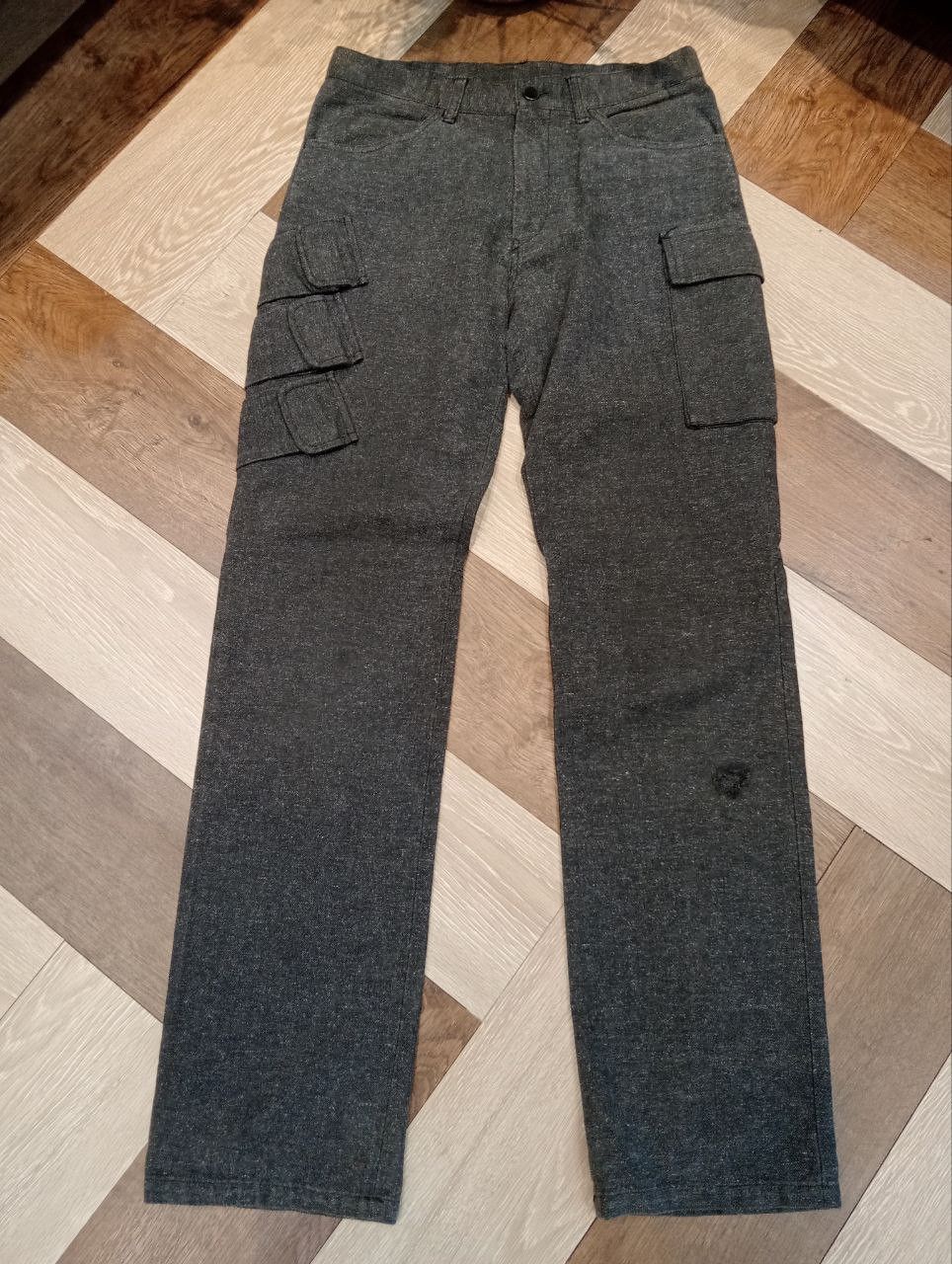 Japanese Brand JAPANESE YAMA50 8 POCKET CARGO PANTS - SIZE 2 GREY Size US 29 - 3 Thumbnail