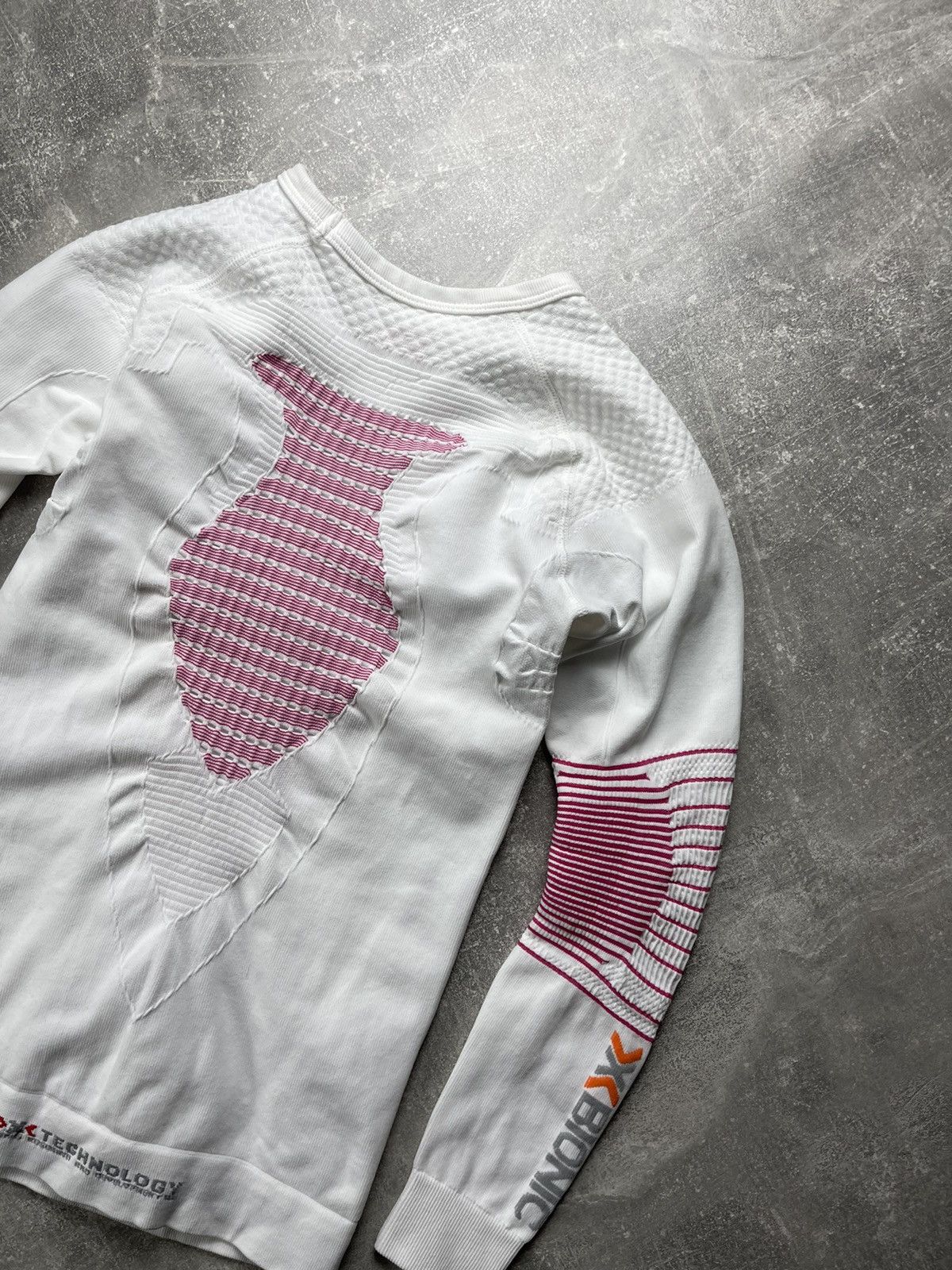 Other X Bionic X Seamless Compression Base Layer Top White Pink Size XL / US 12-14 / IT 48-50 - 2 Thumbnail