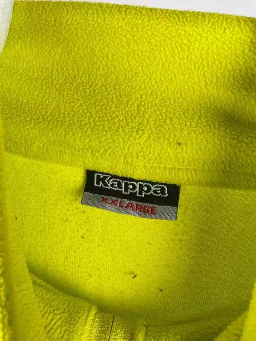 Kappa Vintage kappa fleece jacket 1/4 logo zip size XXLarge acid Size US XXL / EU 58 / 5 - 4 Thumbnail