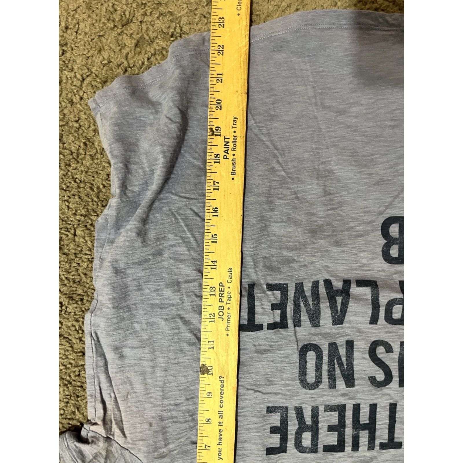 Gap VINTAGE Gap Shirt Womens Small Blue There Is No Planet Graphic Tee Size S / US 4 / IT 40 - 6 Thumbnail