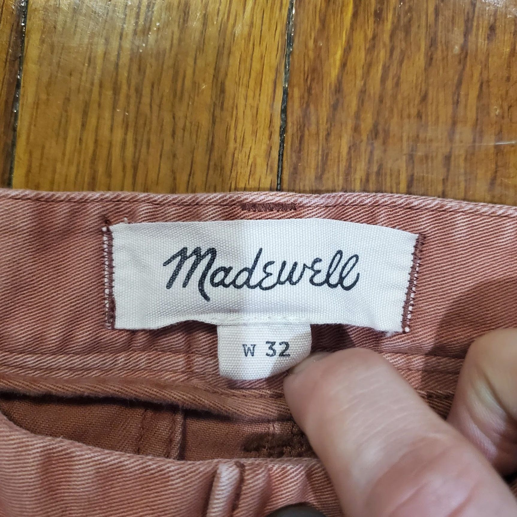 Madewell Madewell Shorts Mens 32 Pink 9 Inch Chino Flat Front Casual Classic Style SU19 Size US 32 / EU 48 - 5 Thumbnail