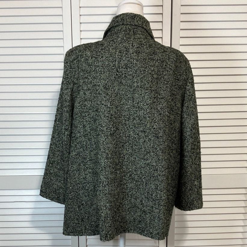 Talbots Talbots Vintage Double-Breasted Tweed Peacoat Women 20 Size 3XL / US 20-22 - 2 Thumbnail