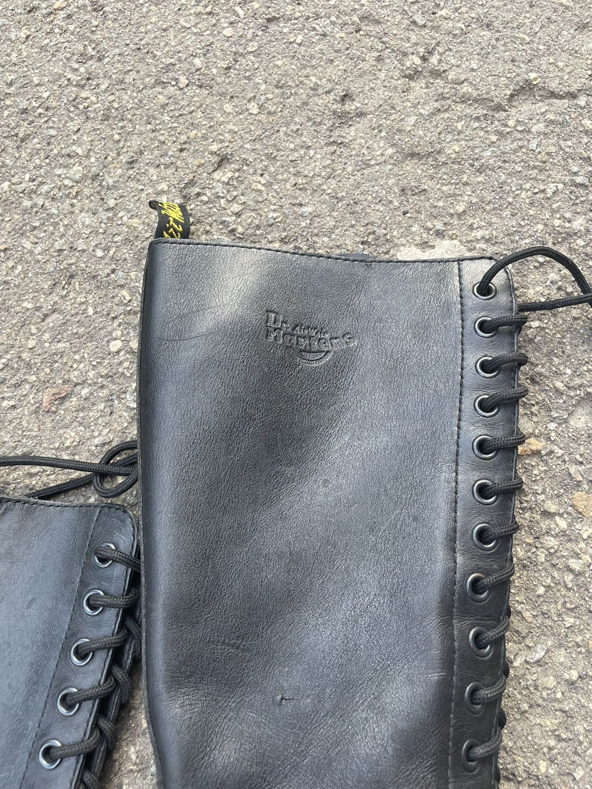 Dr. Martens × New Rock Dr martens black leather boots high new rock undercover Size US 6 / IT 36 - 4 Thumbnail