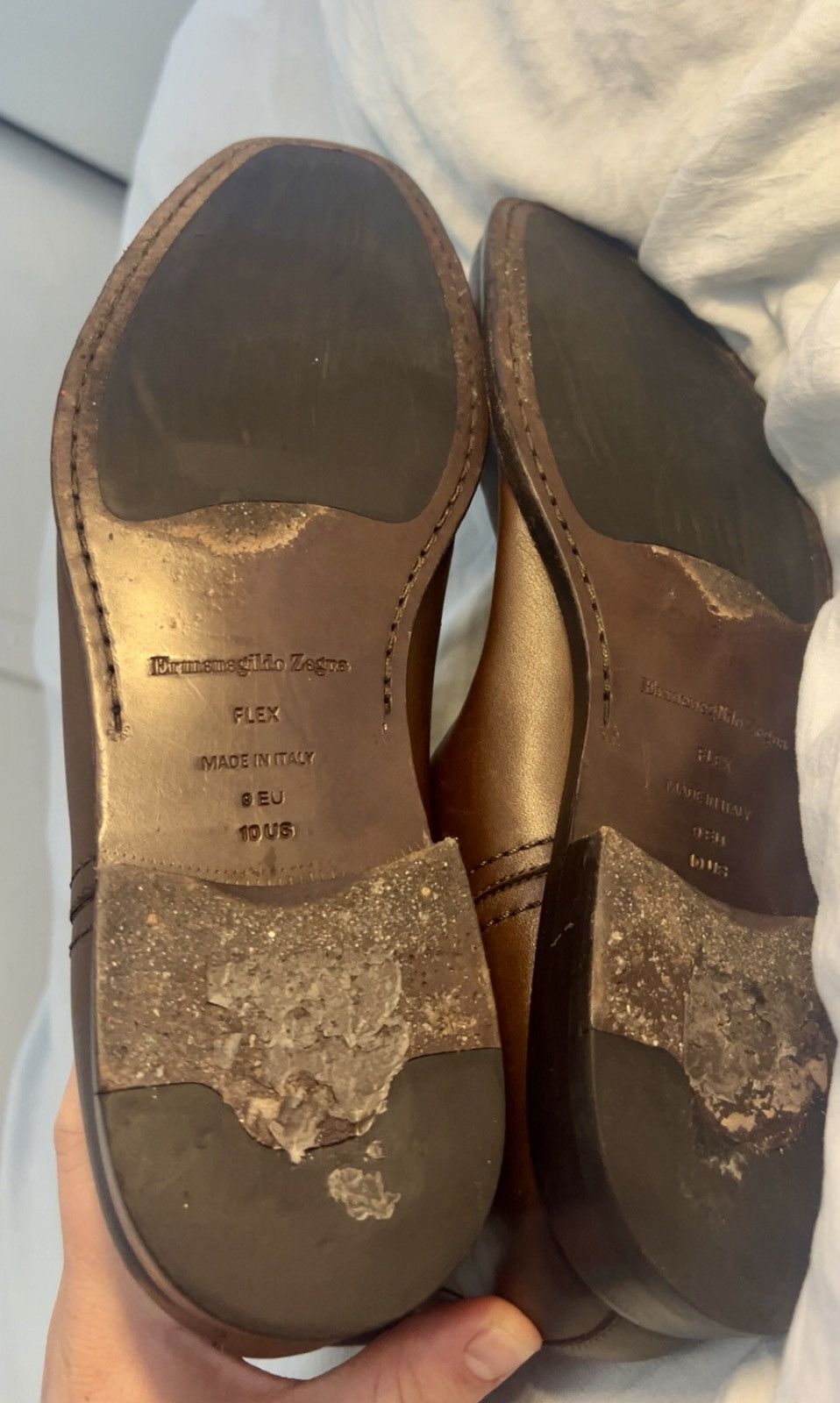 Ermenegildo Zegna Ermenegildo Zegna Leather Cap-Toe Chelsea Boots Size US 10 / EU 43 - 4 Thumbnail