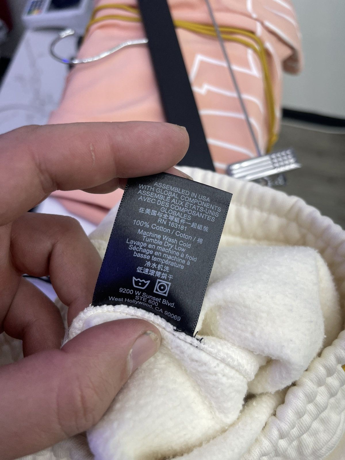 Rhude Rhude Shorts (white) Small logo Size US 28 / EU 44 - 5 Thumbnail