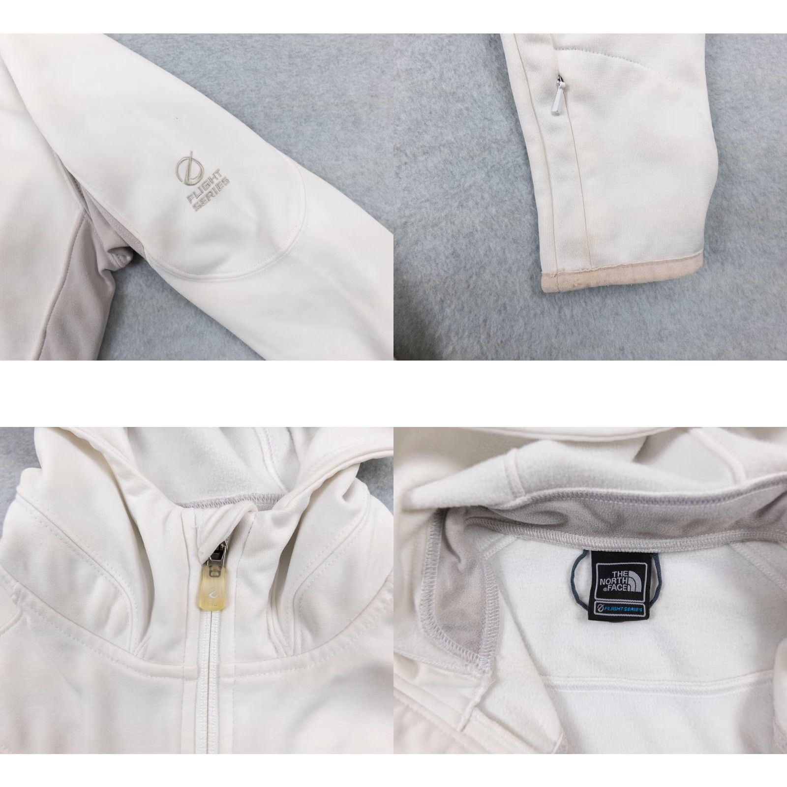 The North Face North Face Jacket Womens XSmall White Flight Series TKA Stretch Full Zip Ladies Size XS / US 0-2 / IT 36-38 - 8 Thumbnail