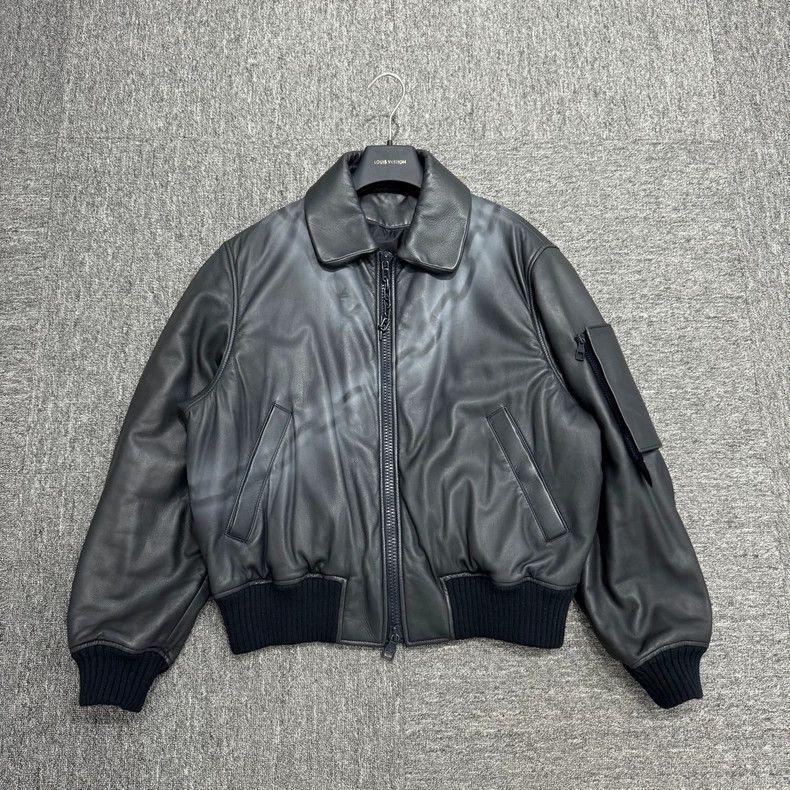 Louis Vuitton Louis Vuitton Limited Edition Leather Jacket Size US L / EU 52-54 / 3 - 1 Thumbnail