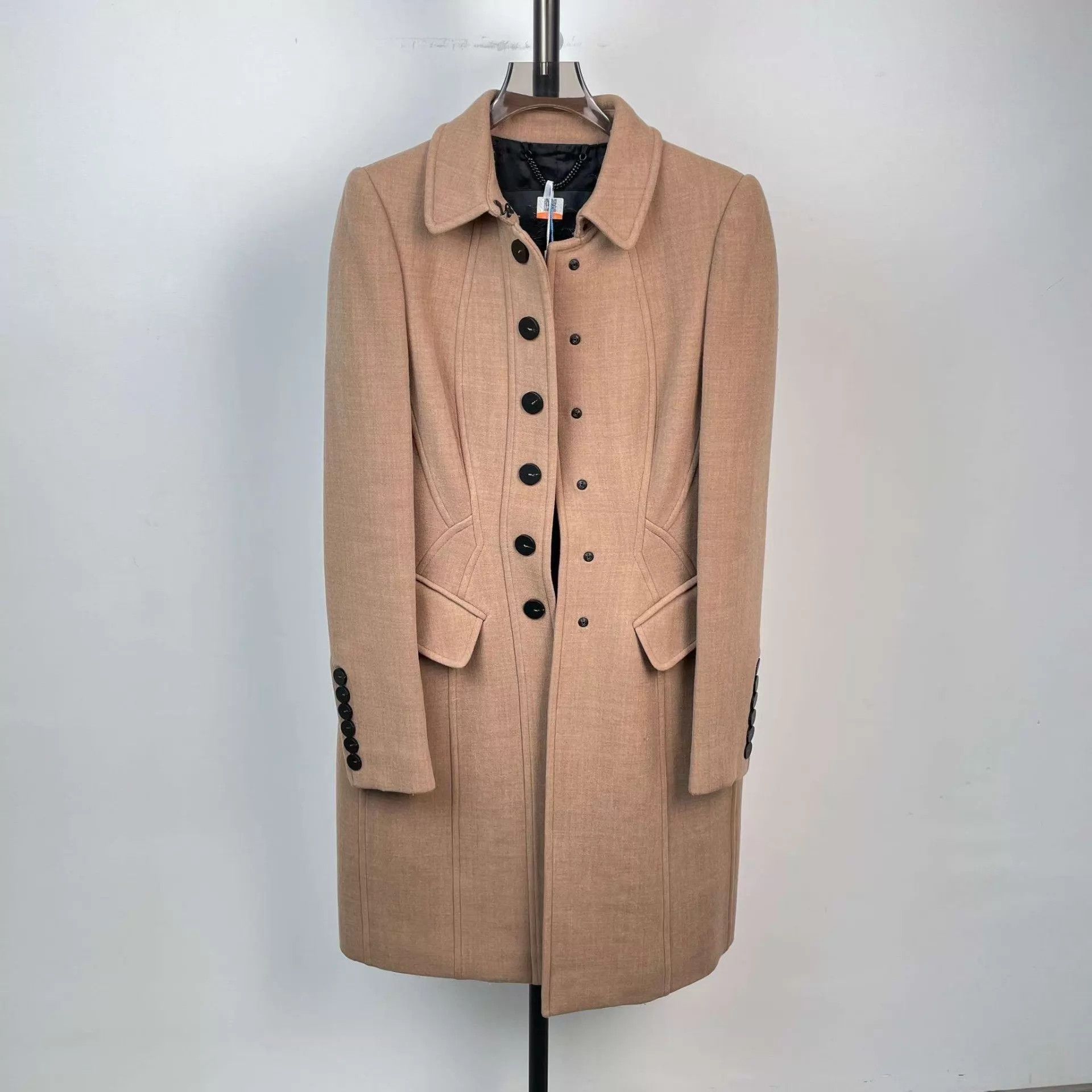Burberry Burberry 97 New Camel Trench Coat Size S / US 4 / IT 40 - 1 Thumbnail