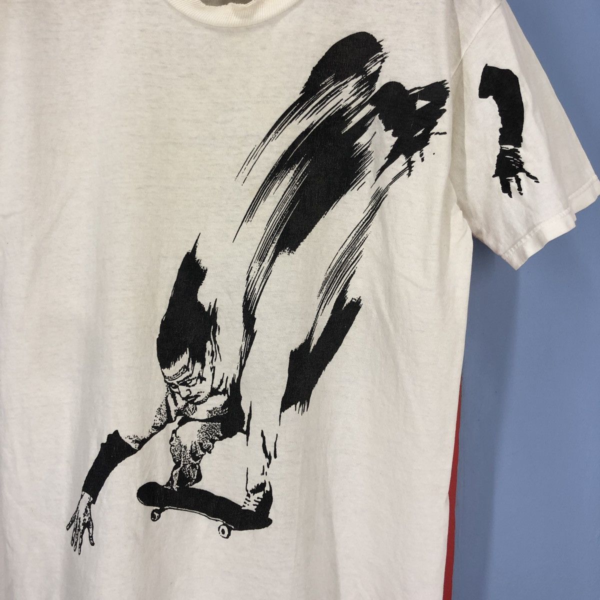 Fruit Of The Loom 1998 Skate Art by WK EDDY DESPLANQUES T Shirt #1507/AZ Size US M / EU 48-50 / 2 - 2 Thumbnail