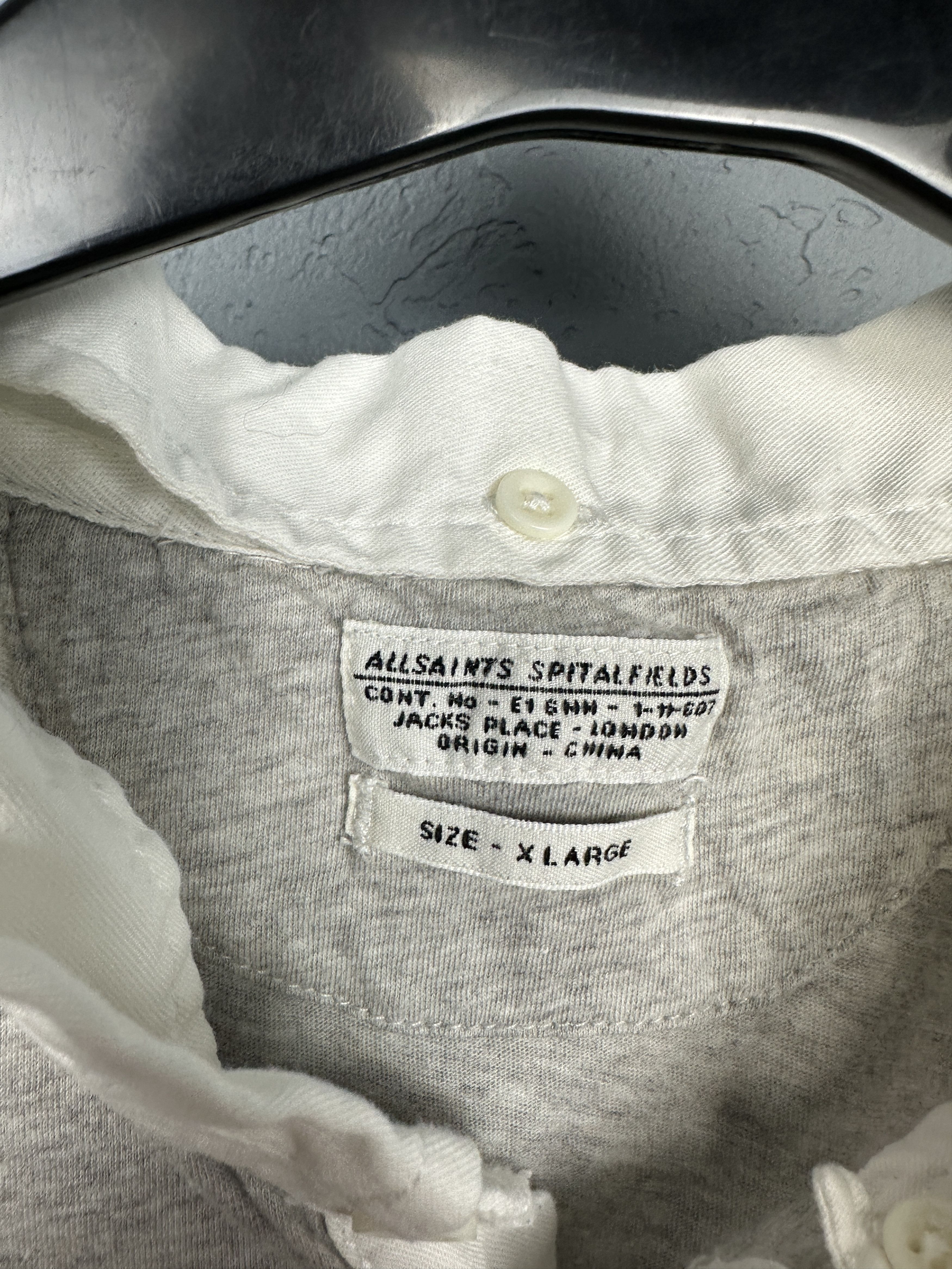 Allsaints Allsaints Vintage Mens Saints SS Polo Shirt Size US XL / EU 56 / 4 - 3 Thumbnail