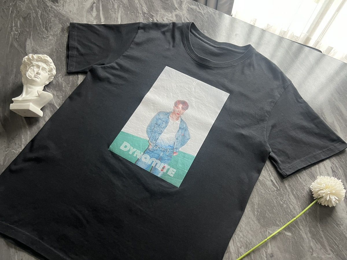 Band Tees BTS : Dynamite Jimin Korea Brand Tees Size US M / EU 48-50 / 2 - 1 Thumbnail