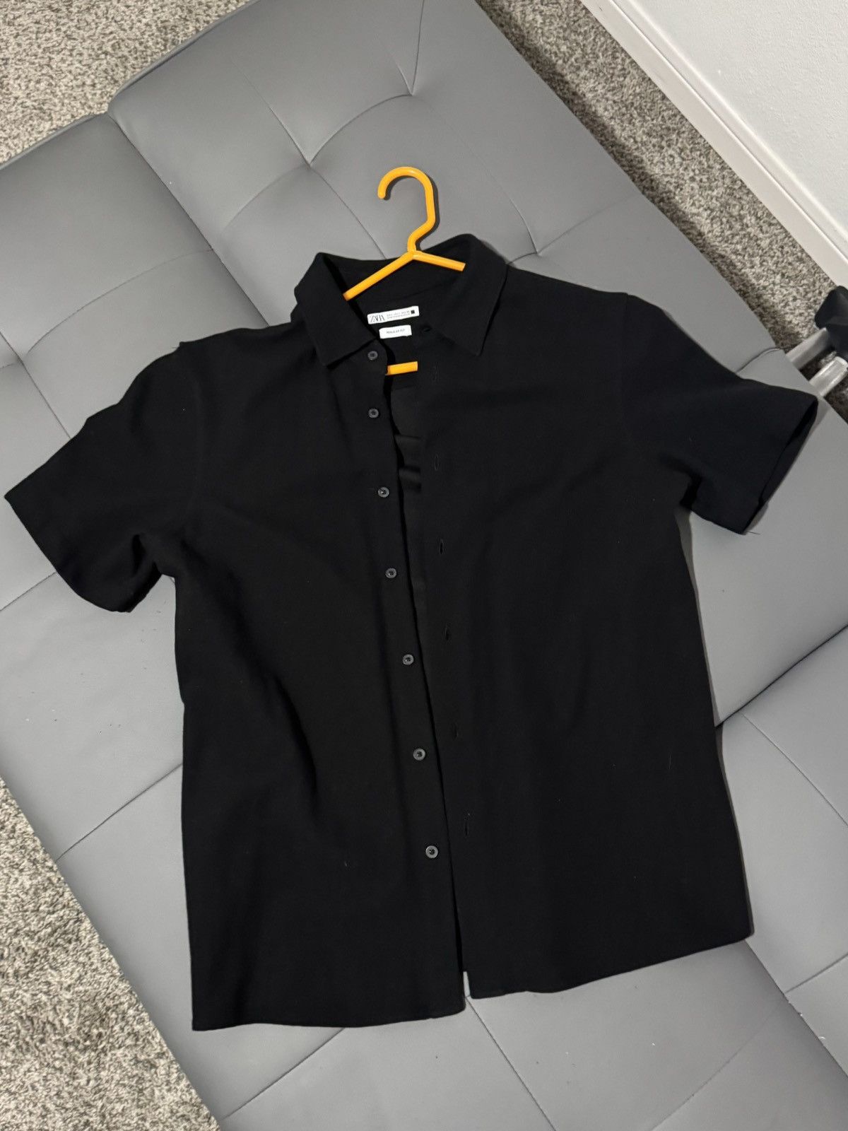 Zara Button up Zara black shirt Size US L / EU 52-54 / 3 - 1 Thumbnail